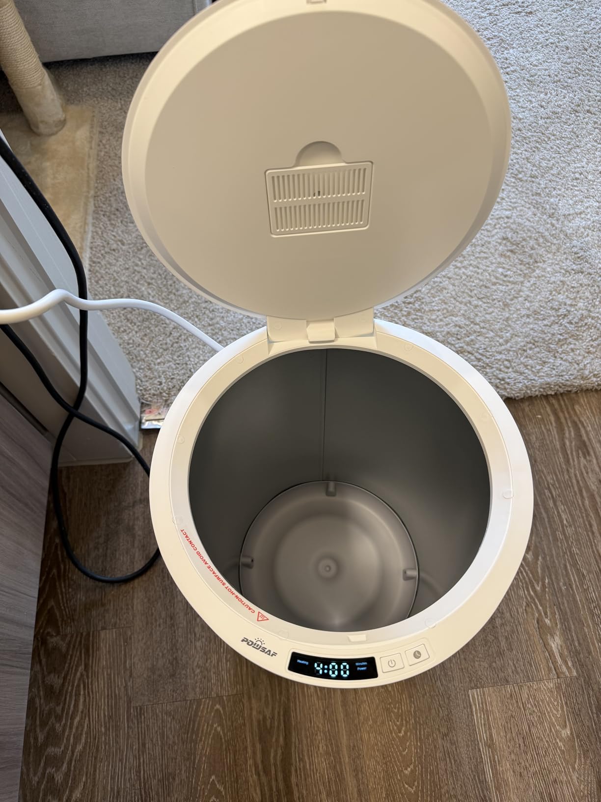 POWSAF Towel Warmer, Luxury Towel Warmers for Bathroom, Large Blanket Heater Bucket, Aroma Tray for SPA, Auto Timer and Protection Feature customer photo 1