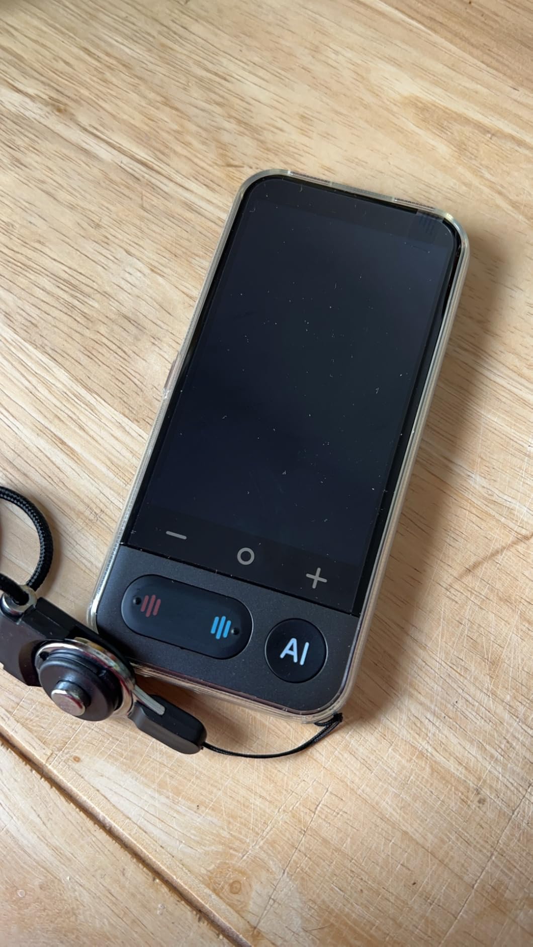 FancyDove AI Assistant Device Powered by ChatGPT, No Subscription Needed, Standalone AI Chatbot Translator, AI Tutor for Learning, Writing & Homework, Portable AI Gadget for Students & Travel Black customer photo 1