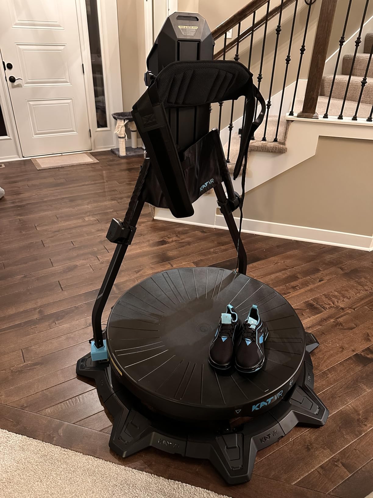 KAT Walk C2 VR Series | 360° Omnidirectional Walking Pad & Accessories for Immersive VR Gaming & Fitness | Compatible with SteamVR, Quest, Oculus | Plus E | US Size 11 customer photo 1