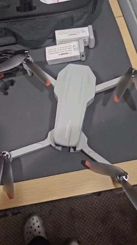Drones with Camera for Adults 4K, GPS Auto Return, Waypoint Flight, Orbit Fly, GPS Follow, Gesture Control, Foldable Drone with Brushless Motor, 249g Light, 48 Mins Flight Time with 2 Batteries customer photo 1