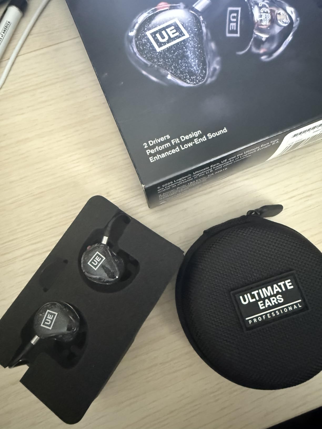 UE 350 Universal in-Ear Monitors, Triple Driver Stage Monitors with Exceptional Headroom for Musicians & Audio Engineers customer photo 1