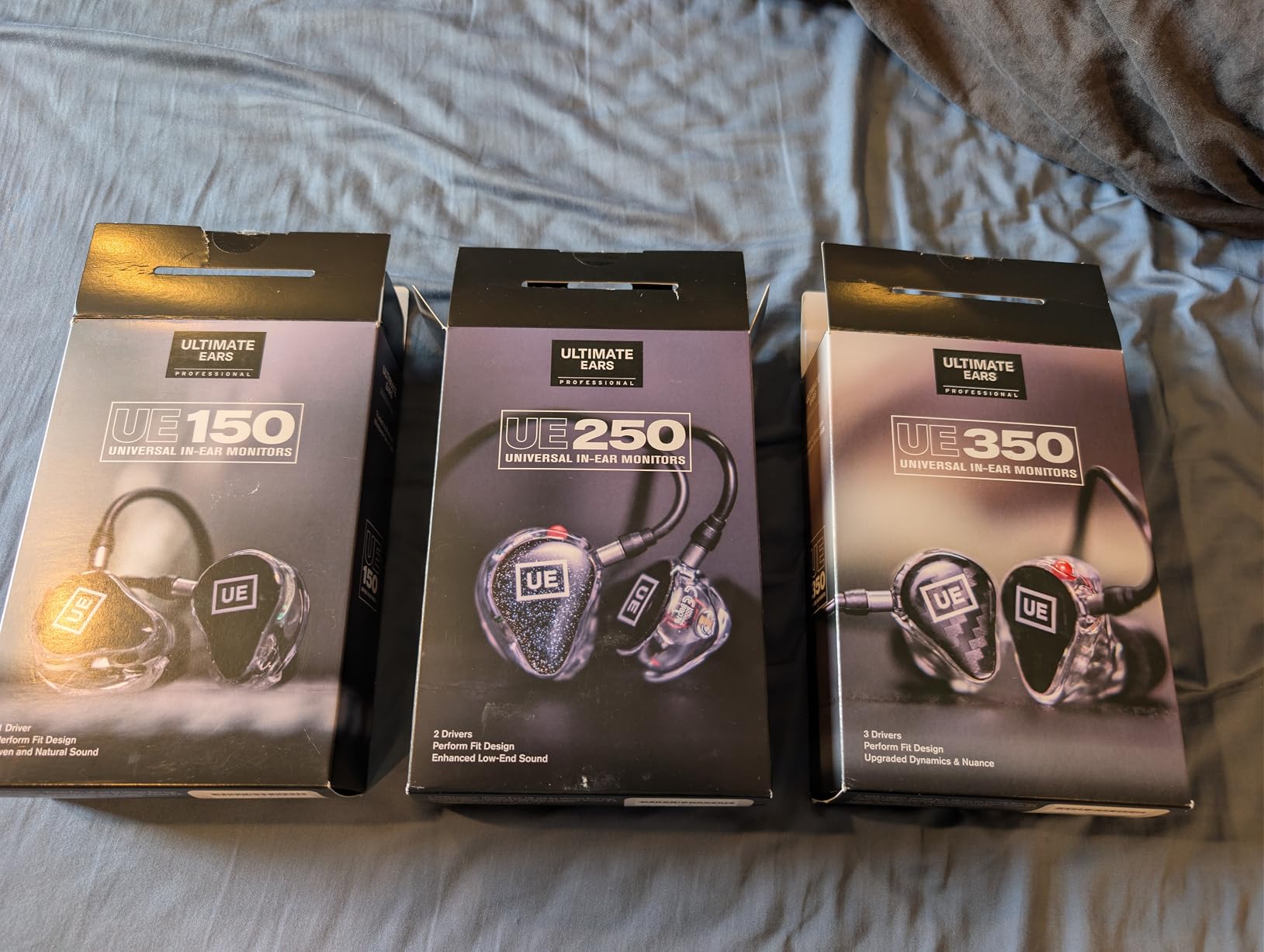 UE 350 Universal in-Ear Monitors, Triple Driver Stage Monitors with Exceptional Headroom for Musicians & Audio Engineers customer photo 2