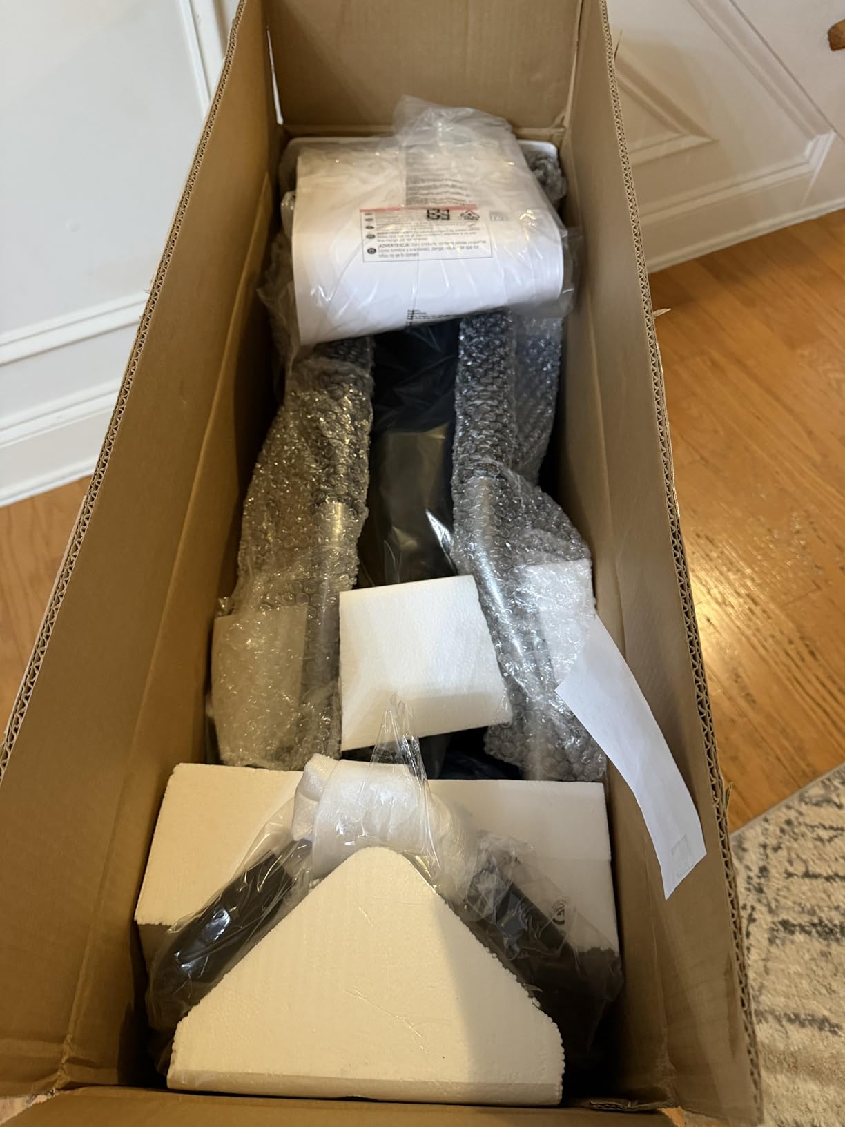 THERUN Elliptical Machine for Home, Hyper-Quiet Elliptical Exercise Machine, Compact Elliptical Trainer w/8 Levels Adjustable Resistance, 6KG Flywheel, Pulse Sensor, LCD Monitor customer photo 2