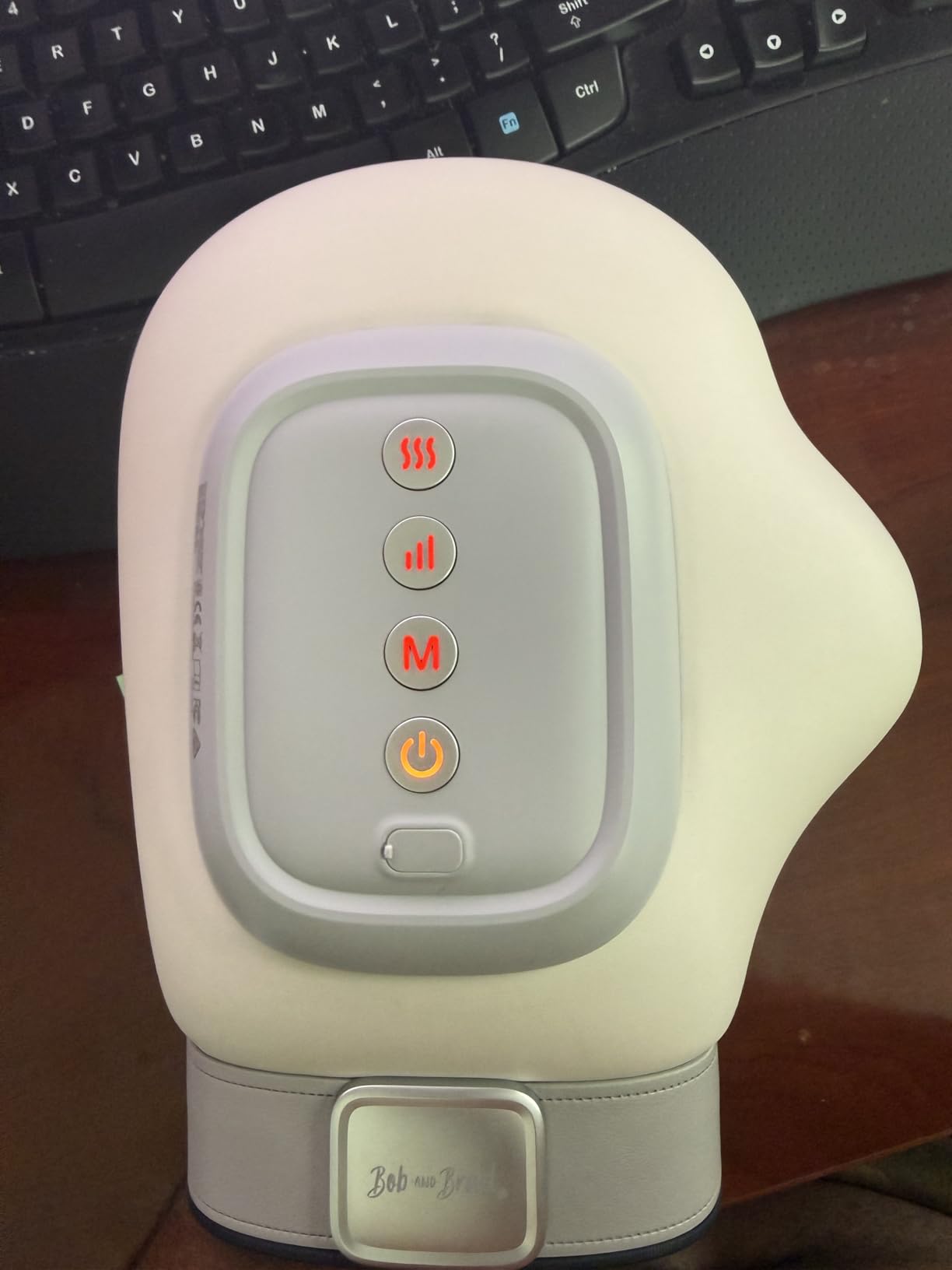 BOB AND BRAD Hand Massager with Heat and Compression, Individual Fingers, FSA-HSA Eligible, Cordless Portable HandSpa Prime Hand Massager for Arthritis and Carpal Tunnel, Pain Relief, 5 Intensities customer photo 1