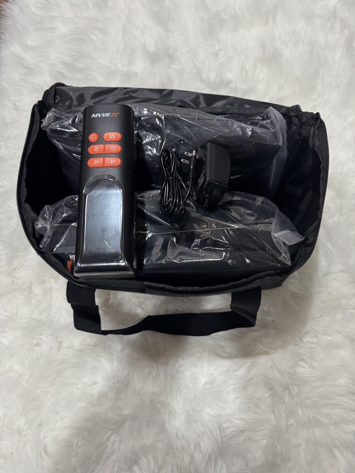 Air Compression Leg Recovery Boots, Sequential Full Leg Compression Massager System for Muscle Relaxation (Medium) customer photo 2