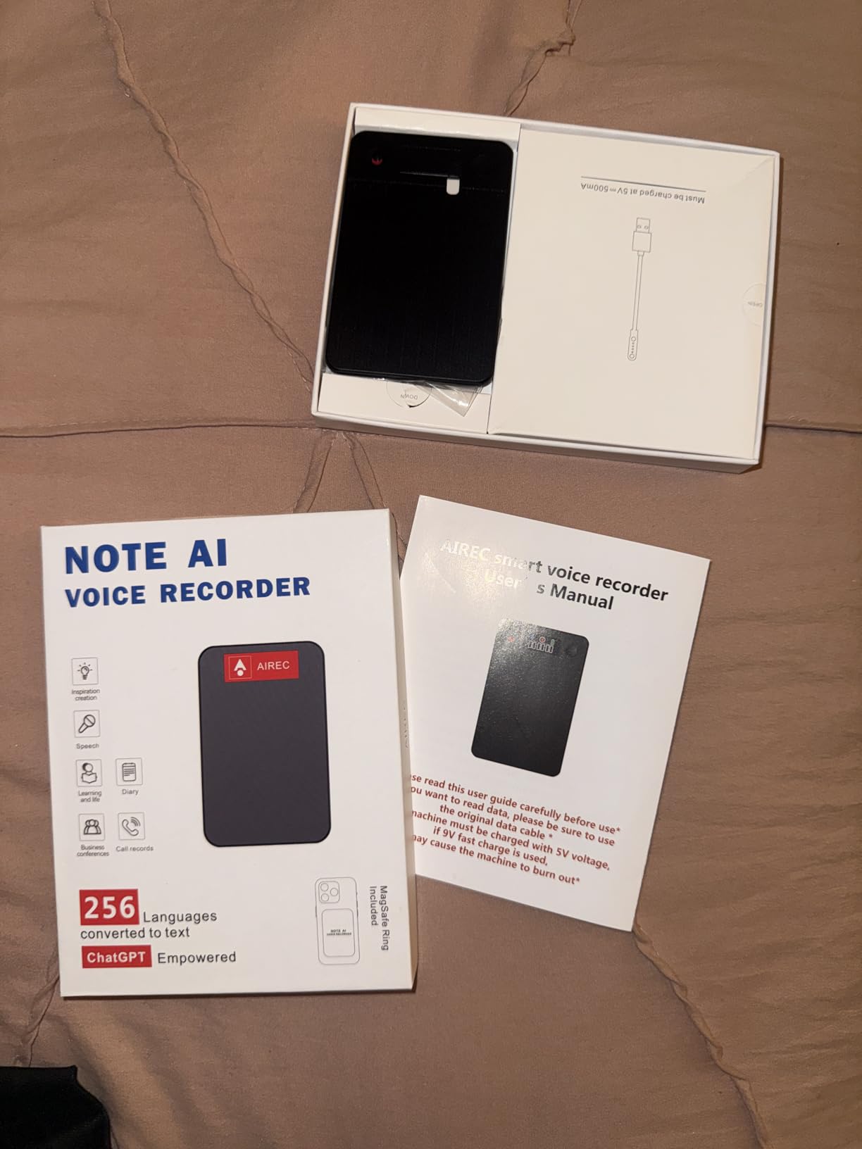 Note AI Voice Recorder with Playback | App Control | Transcribe & Summarize & Translate with AI Technology + Noise Cancelling | Ideal for Meetings, Learning, Calls & Interviews customer photo 1