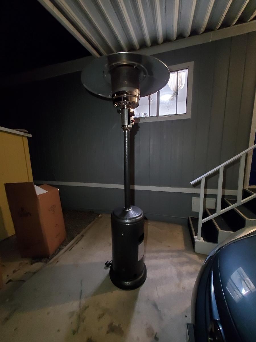 Pamapic 50,000 BTU Outdoor Heaters for Patio with Round Table Design, Premium 304 Stainless Steel Burner, Triple Protection System Propane Patio Heater for Porch Garden, Residential & Commercial Use customer photo 1