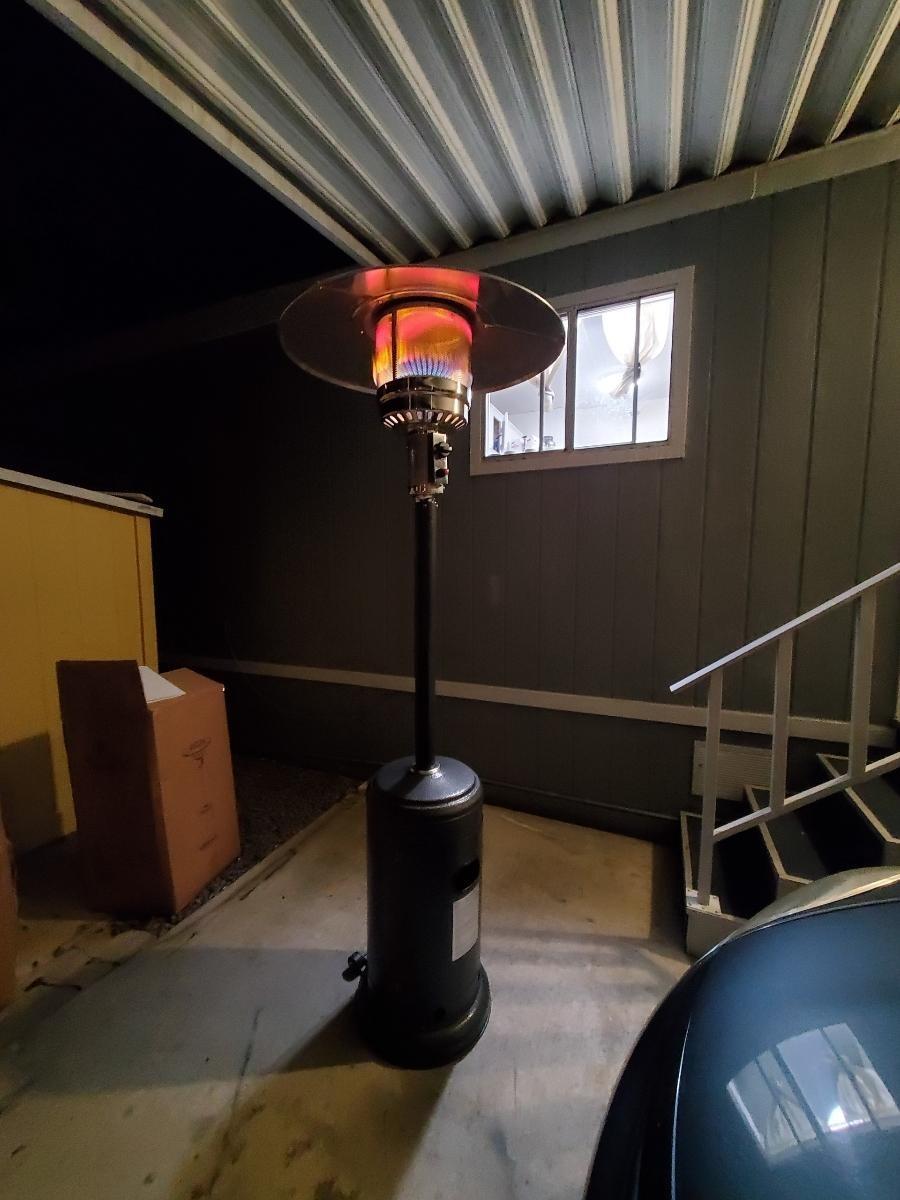 Pamapic 50,000 BTU Outdoor Heaters for Patio with Round Table Design, Premium 304 Stainless Steel Burner, Triple Protection System Propane Patio Heater for Porch Garden, Residential & Commercial Use customer photo 2