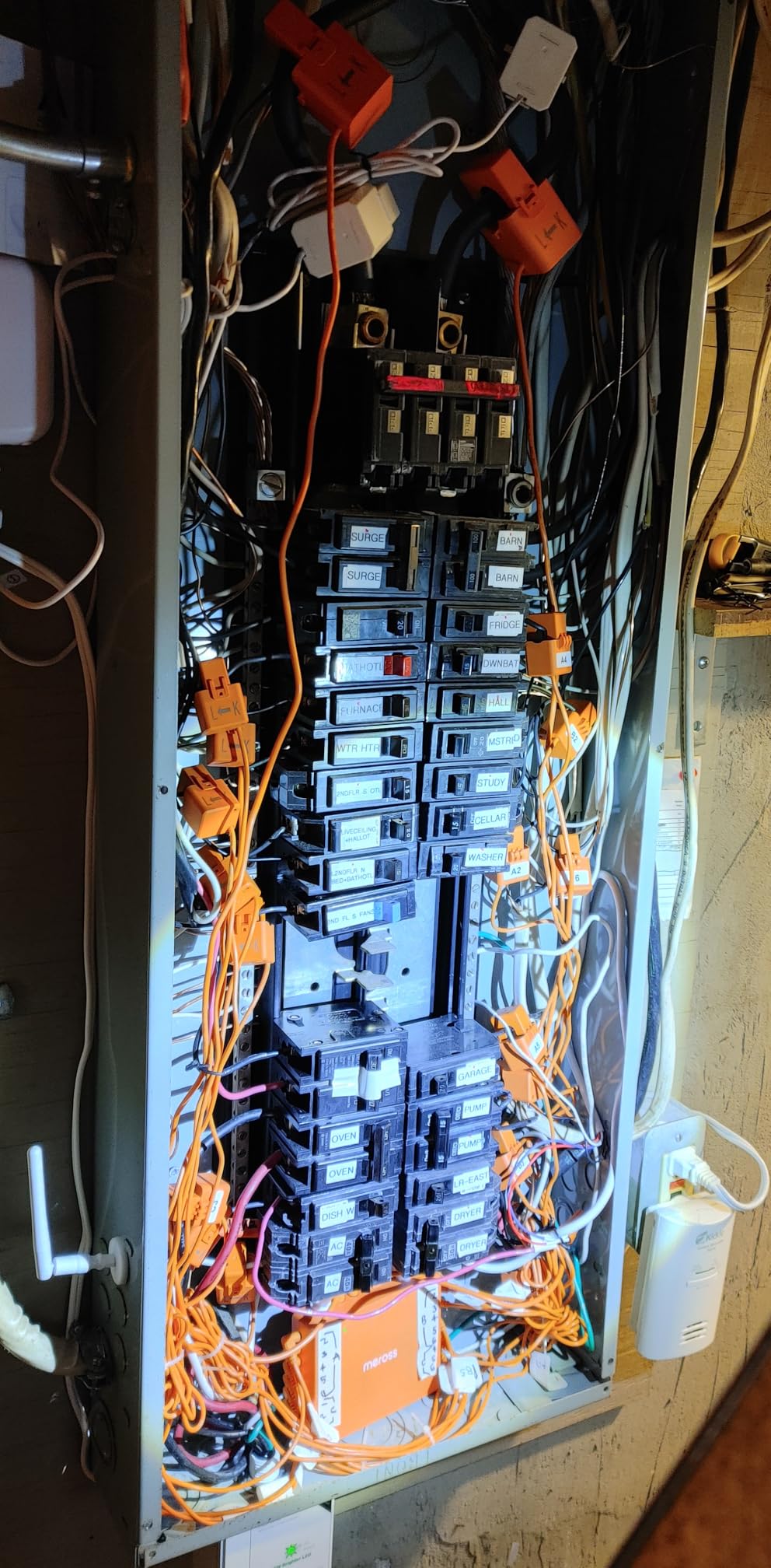 Meross Smart Energy Consumption Monitor with 18 Circuit Monitoring, Electricity Usage Monitor, Real-Time Power Usage Monitor, Home Assistant Support, Smart Alerts, No Subscriptions, 2-Year Warranty customer photo 2