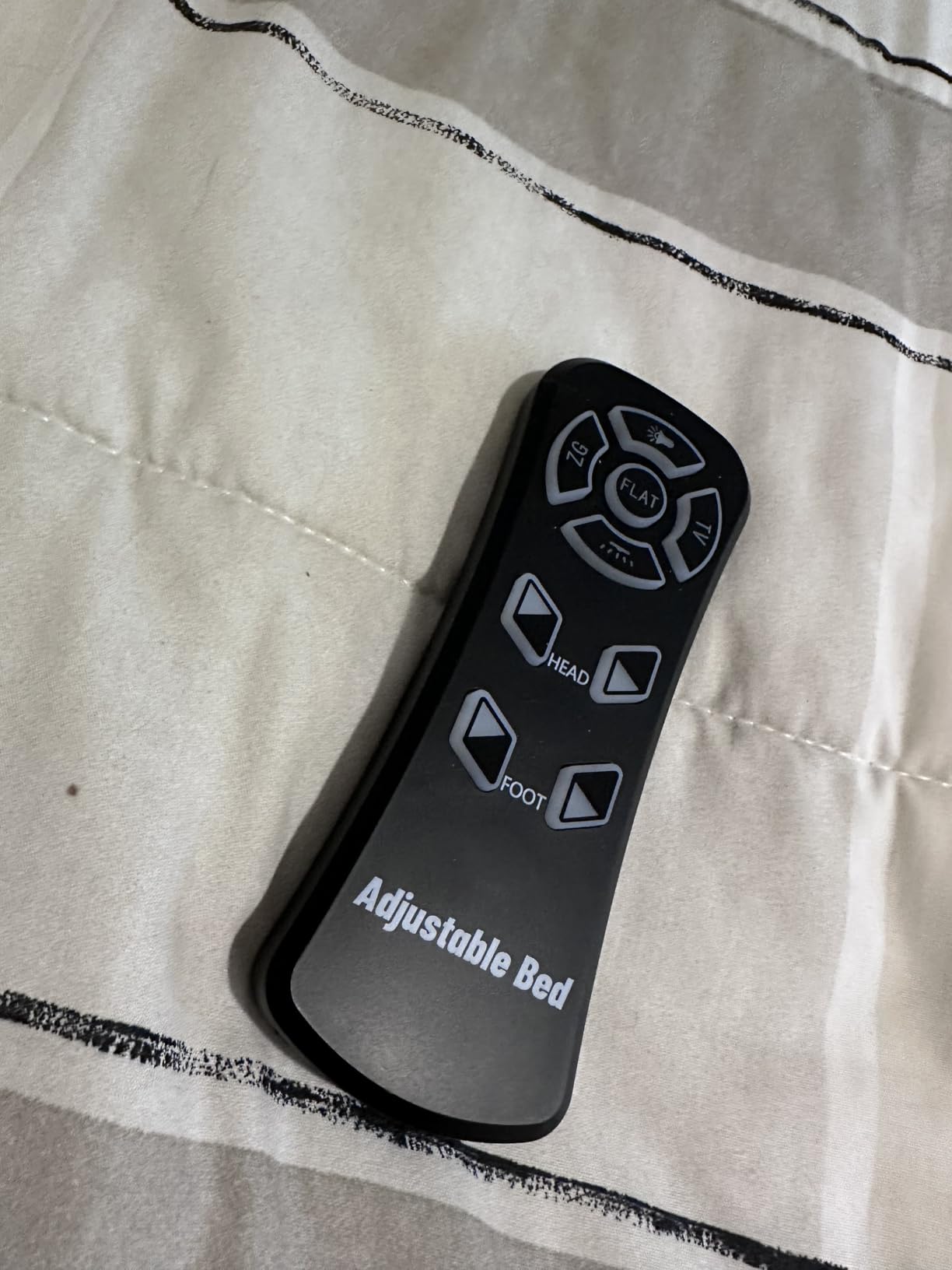 Tami Tami T450 Adjustable Bed Frame Split King (Sync Control as King) with Remote, Adjustable Base with Head&Foot Incline, Zero Gravity, Nightlight, Quiet Motor, Height-Adjustable Legs, Easy Assembly customer photo 2