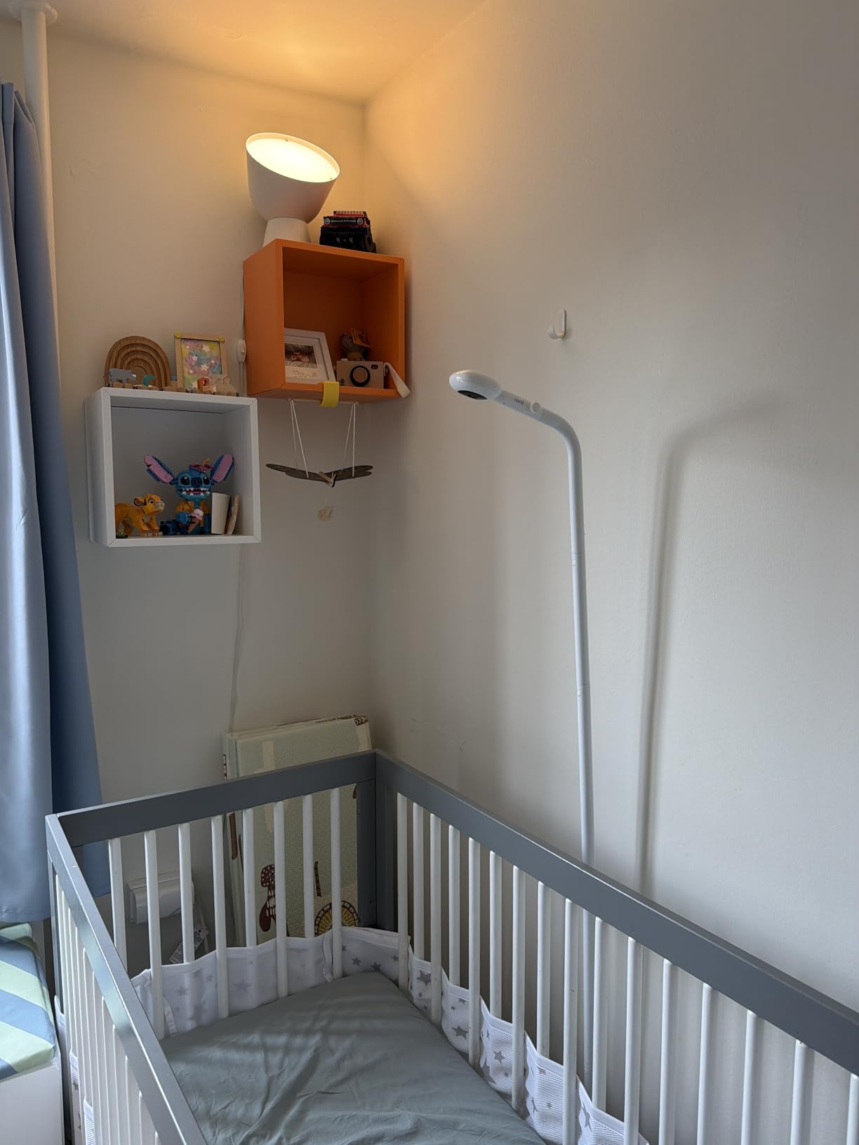 Nanit Pro Smart Baby Monitor - 1080p Wi-Fi Video Camera, 2-Way Audio, Sound/Motion/Cry Notifications, Night Vision customer photo 2