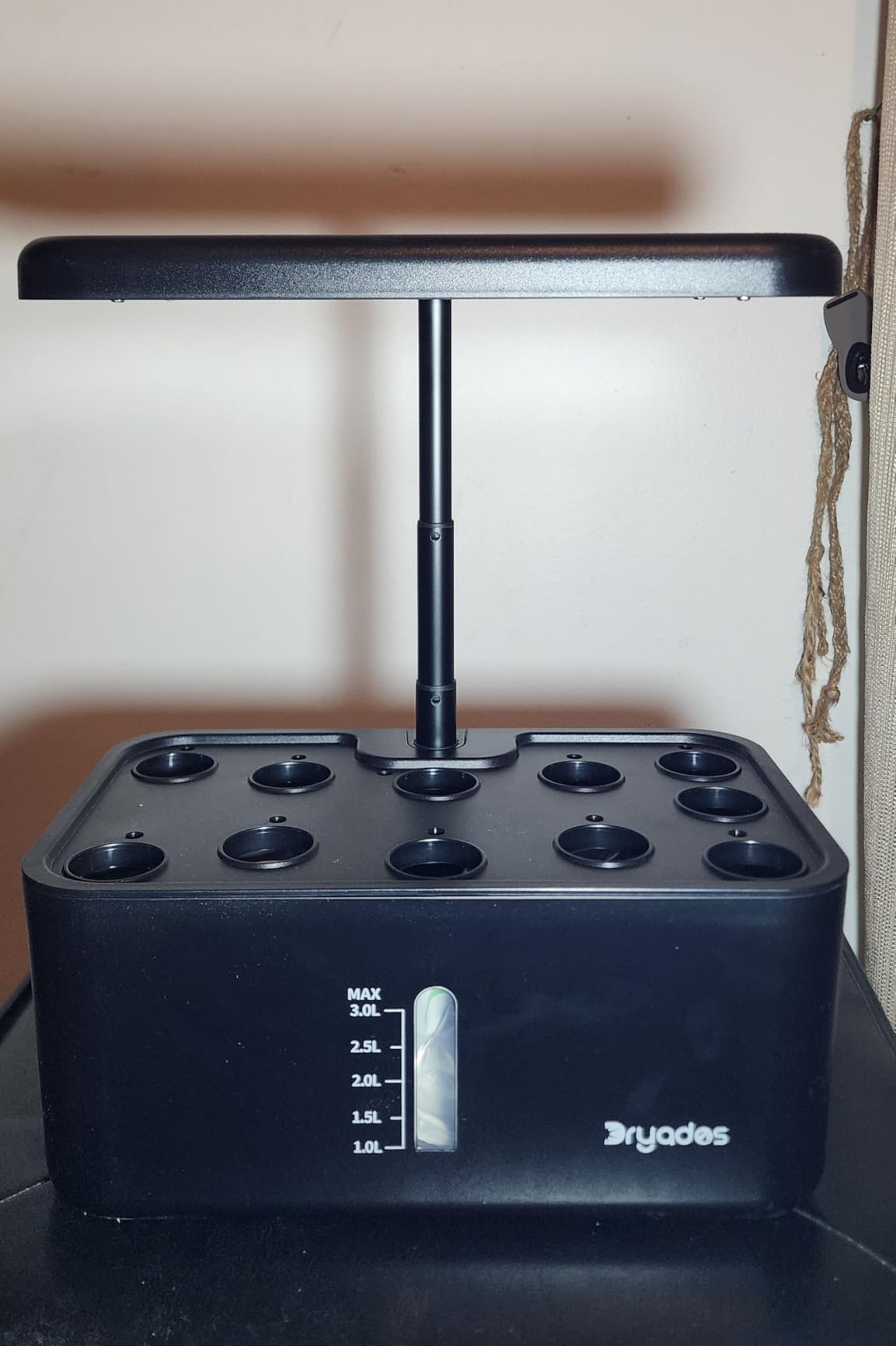 Hydroponics Growing System Indoor Herb Garden, 10-Pod Indoor Gardening System with 24W Full-Spectrum LED Grow Lights, Quiet Smart Water Pump, Plant Germination Kit for Herbs, Vegetables customer photo 1