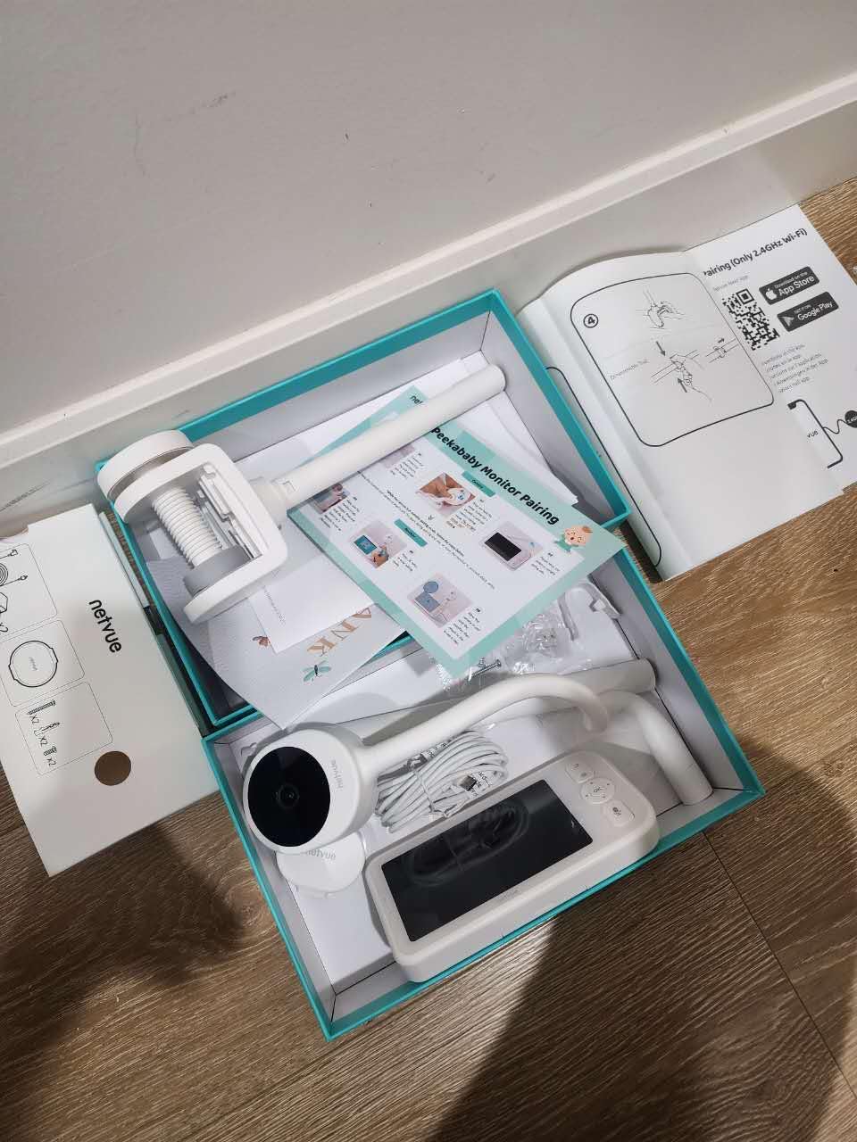 Baby Monitor with Camera and Audio, 5