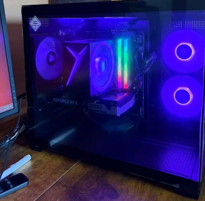 STORMCRAFT Sirius PC Gamer Intel i5 14400F,RTX 5060 Ti 16GB,32GB DDR5 RAM 6000 RGB Memory,1TB NVMe SSD,B760 Chipset,650W Gold PSU,USB C,Wi-Fi 6E,BT 5.3,Win 11 Home,AI & VR Gaming PC Desktop Computer customer photo 1