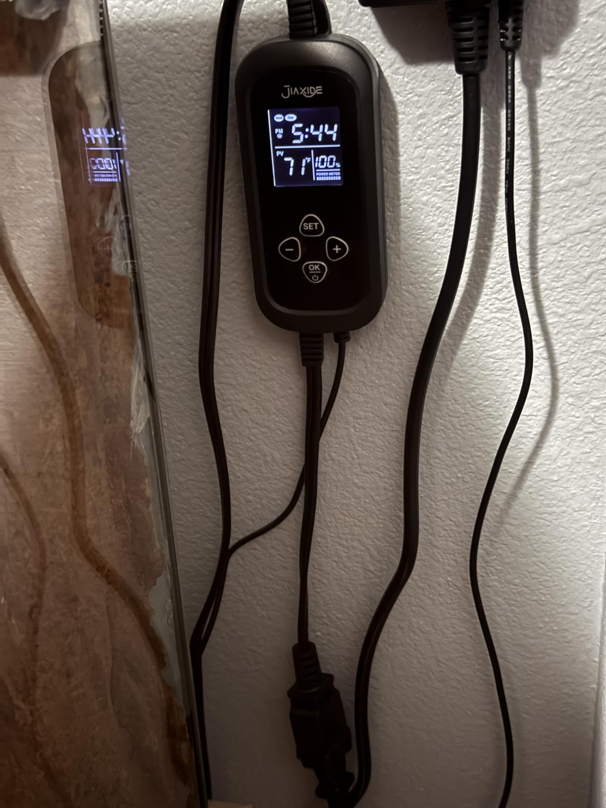 450W Reptile Thermostat Controller - PID Dimming Thermostat Control with Day/Night Timer for Reptile Heat Lamps, Mats, Terrariums, Seedlings & Brewing customer photo 2