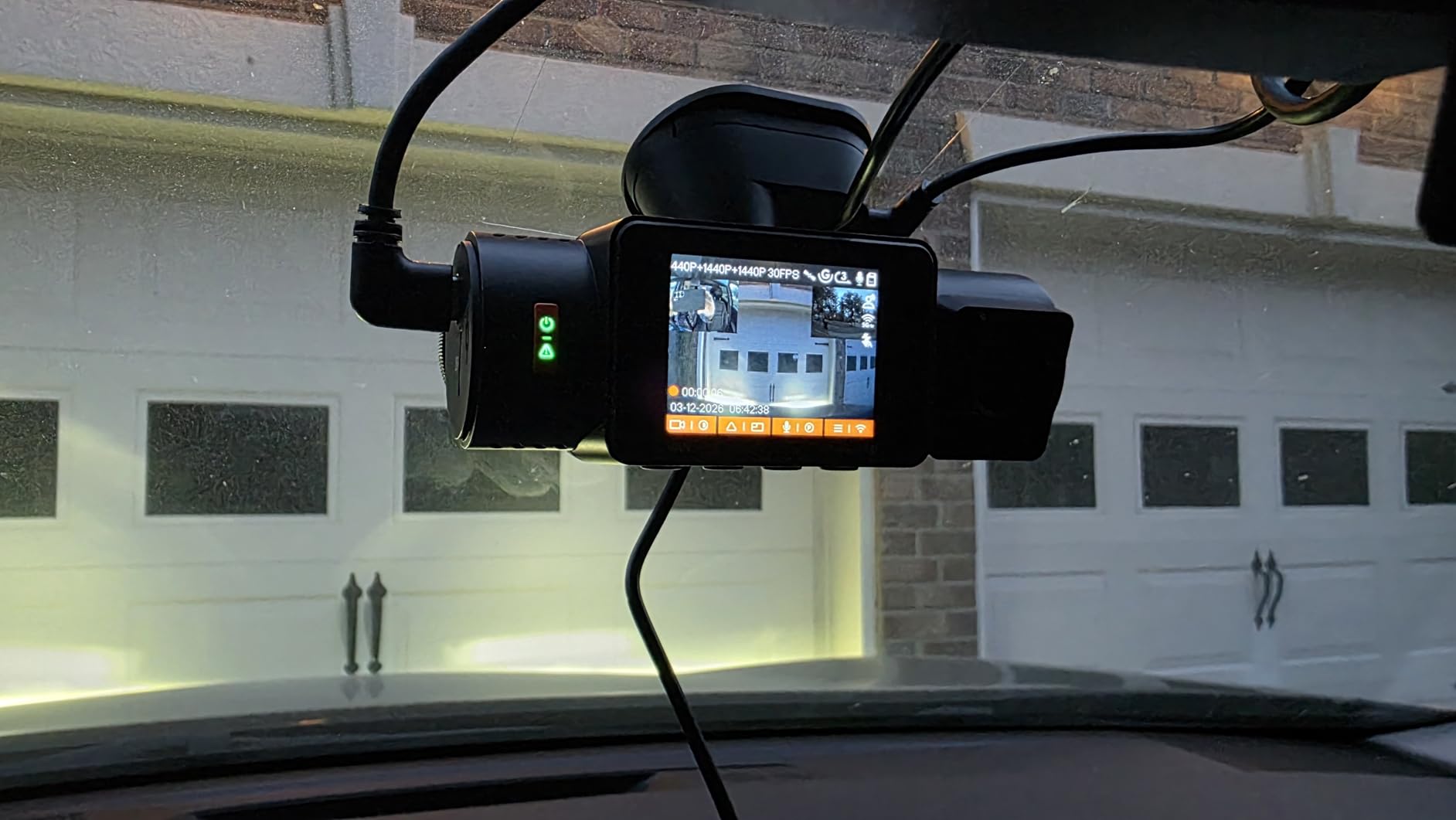 Vantrue N4S 3 Channel Dash Cam, Front Rear Inside 2.7K+1440P+1440P, PlatePix Tech, STARVIS 2 Night Vision, Parking Mode, Wi-Fi, Support 1TB (RC18) customer photo 2