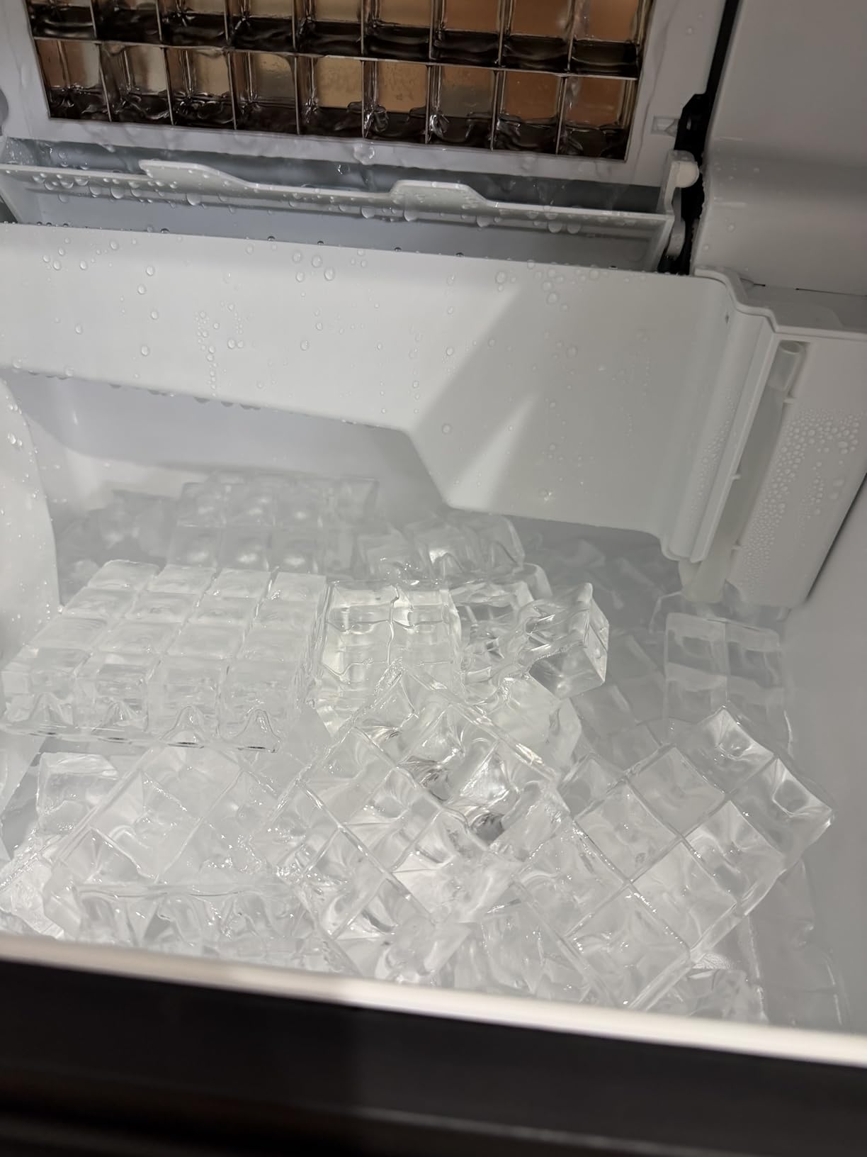 COWSAR Commercial Ice Maker Machine, 80Lbs/24H Freestanding Undercounter Ice Maker with 24Lbs Storage Capacity, Self-Cleaning Ice Machine for Home, Bar, Restaurant, Office, Outdoor customer photo 1