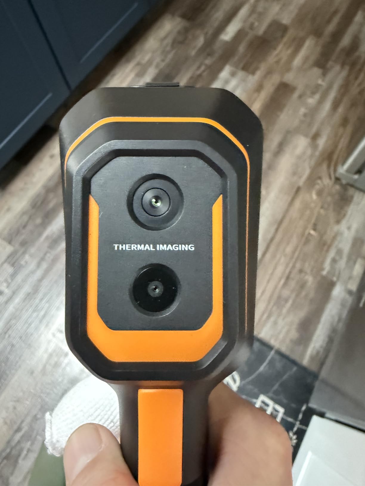 GH340 Thermal Imaging Camera 640x480 Super Resolution, Dual-Camera with 2MP Visual Camera, 256x192 IR Resolution Handheld Thermal Camera for Home Inspection, HVAC Electrical Water Leak Break Detection customer photo 2