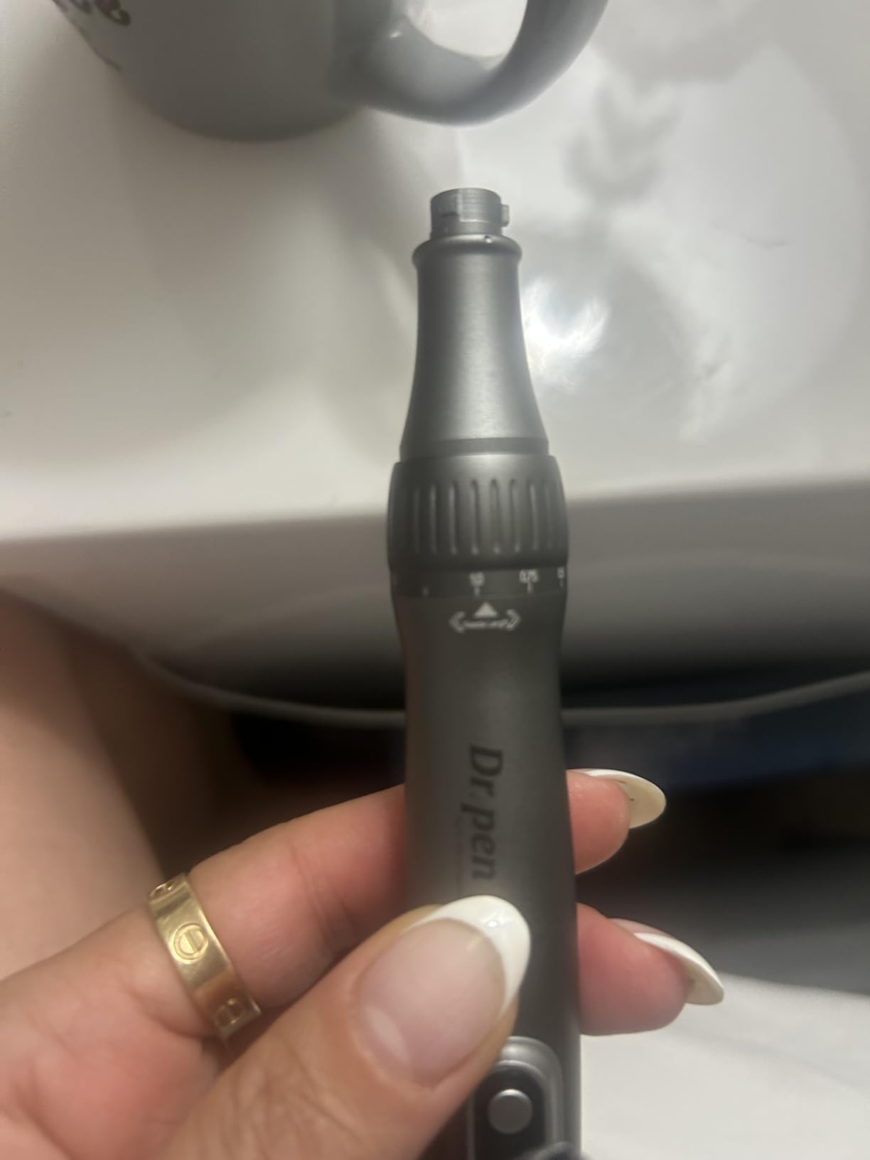 Dr pen Microneedling pen M8S for Home Use customer photo 2