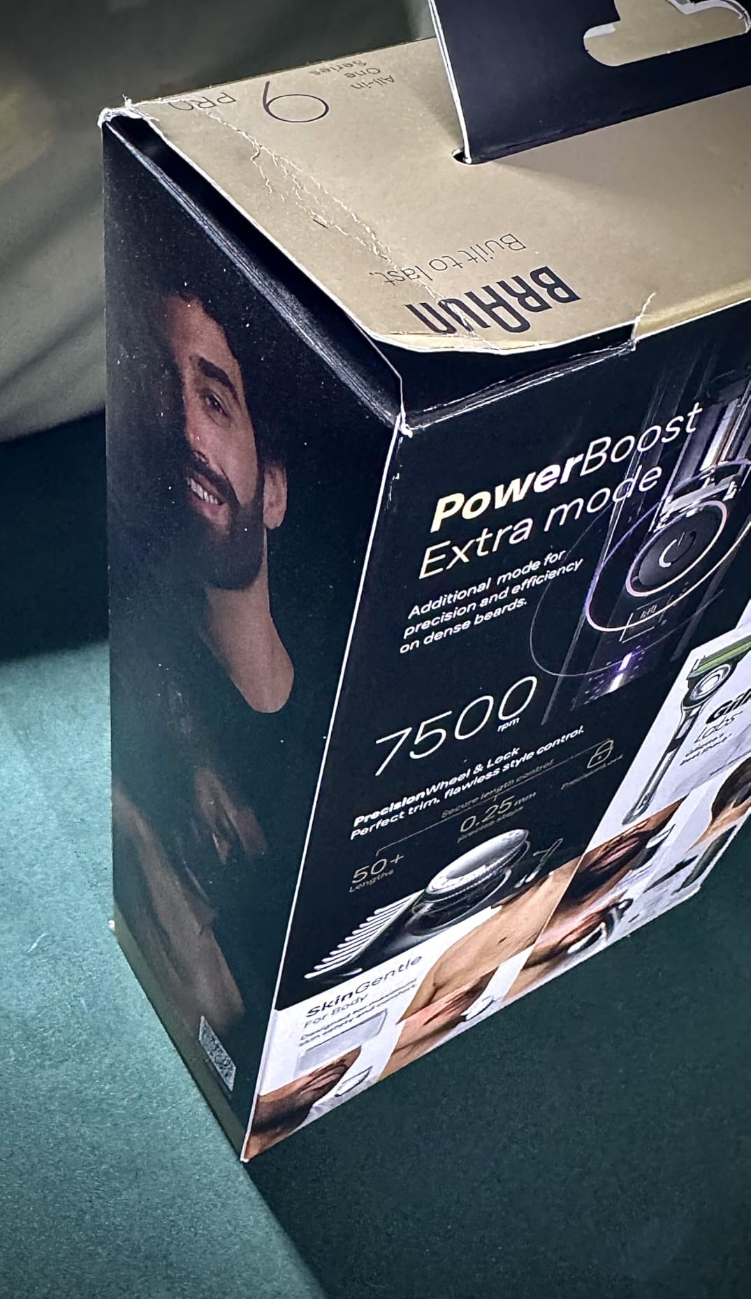 Braun Series 9 PRO All-in-One Beard & Body Grooming Kit for Men, Cordless Trimmer, Hair Clippers & Shaver for Face, Hair & Body with Gillette Labs Razor, AIO 9550 customer photo 2