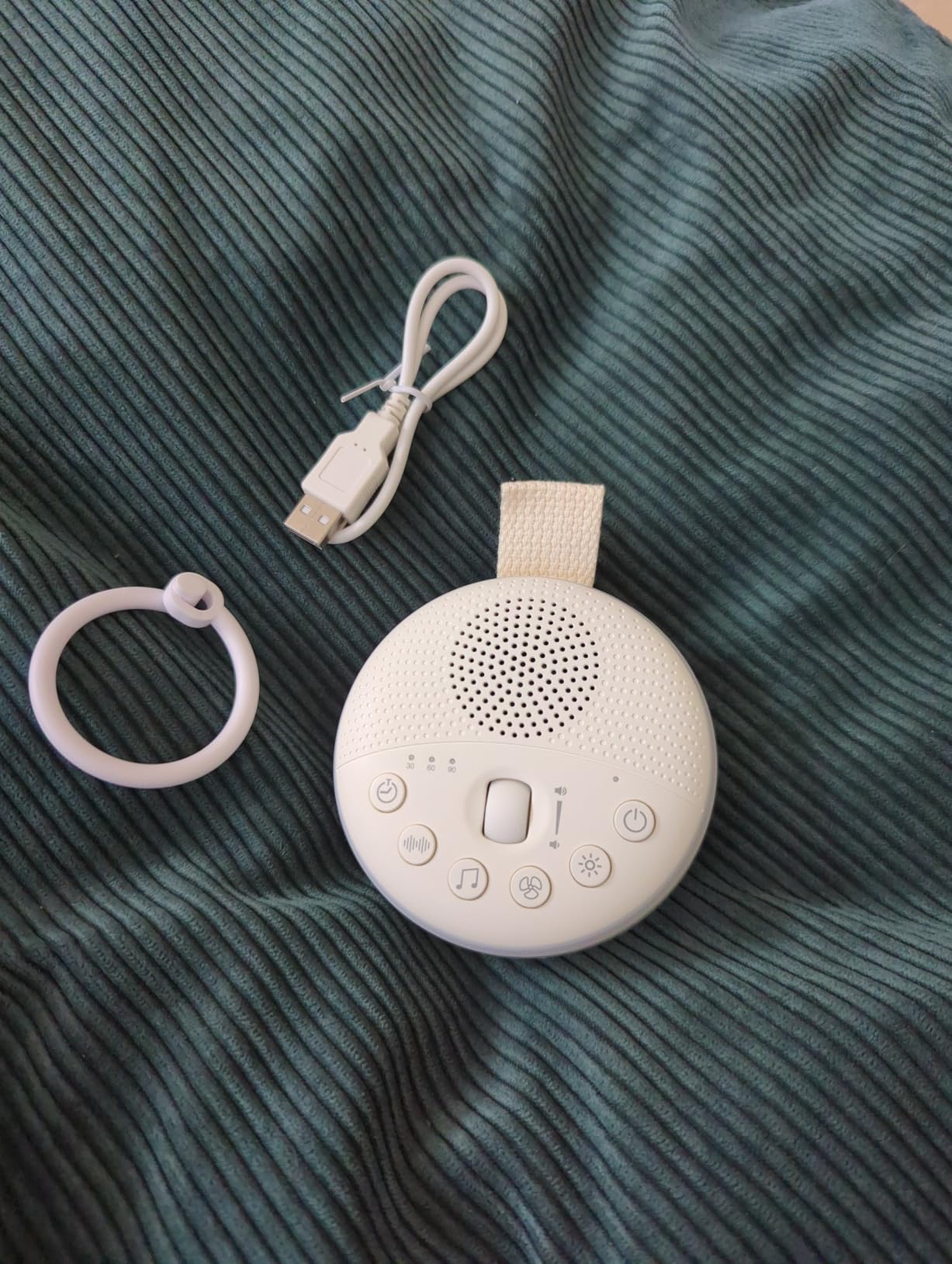 Colic Baby Relief White Noise Sound Machine - Rechargeable Sound Machine for Baby Gas Relief Newborn customer photo 1