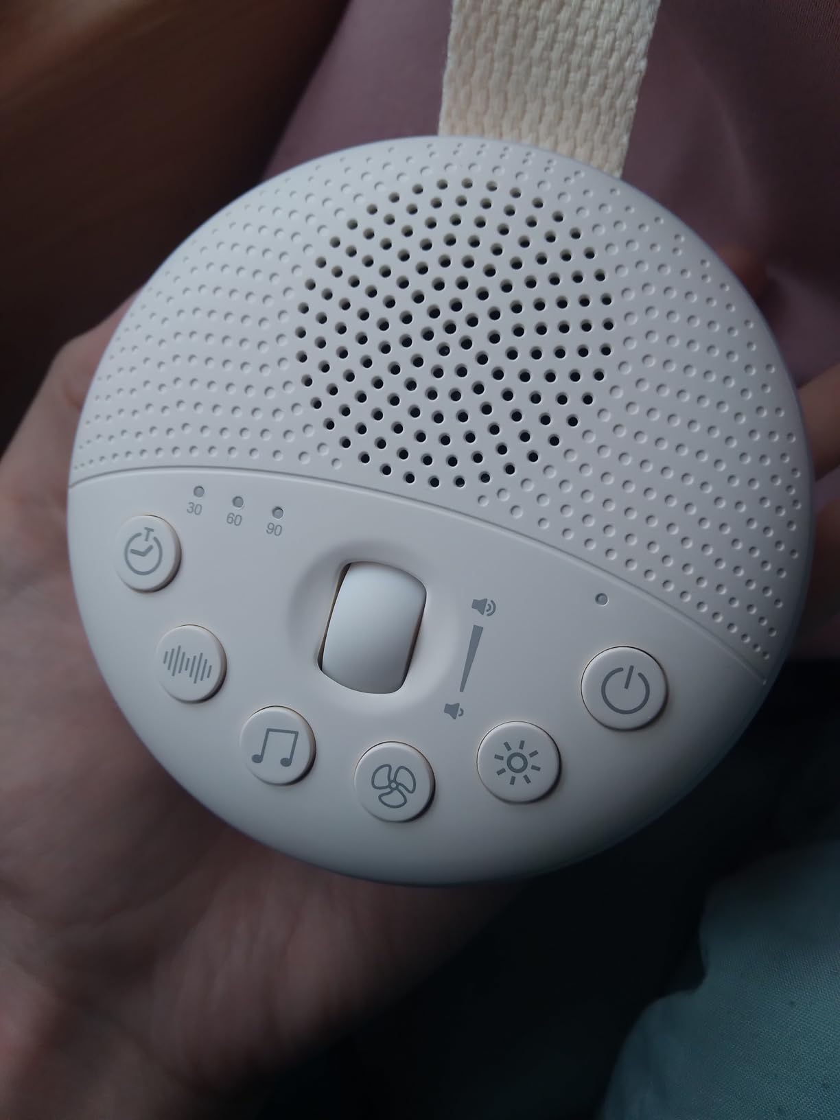 Colic Baby Relief White Noise Sound Machine - Rechargeable Sound Machine for Baby Gas Relief Newborn customer photo 2