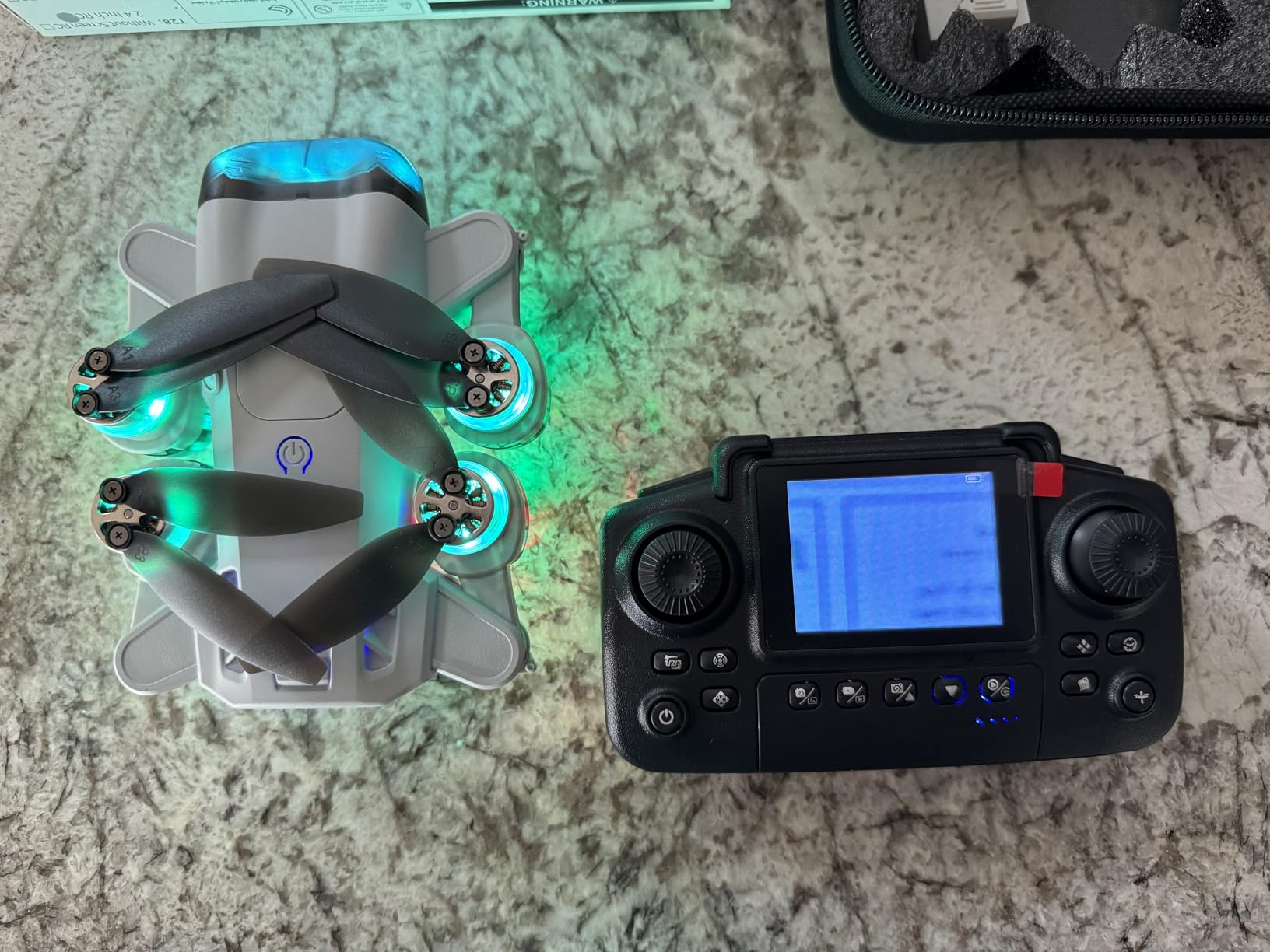 Drones for kids 8-12 with camera 4K HD - Drone with camera for kids & Beginners, Mini kids drone with Fancy LED Lights, 2.4