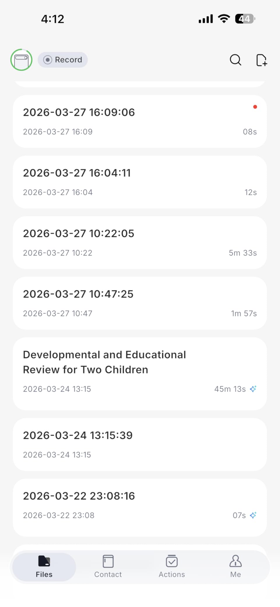 Comulytic Note Pro AI Voice Recorder, Unlimited Transcribe & Summarize, AI Note Taking Recording Device w/Case, App Control, 113 Languages for Calls, Meetings, Lectures, Interviews, Black customer photo 1