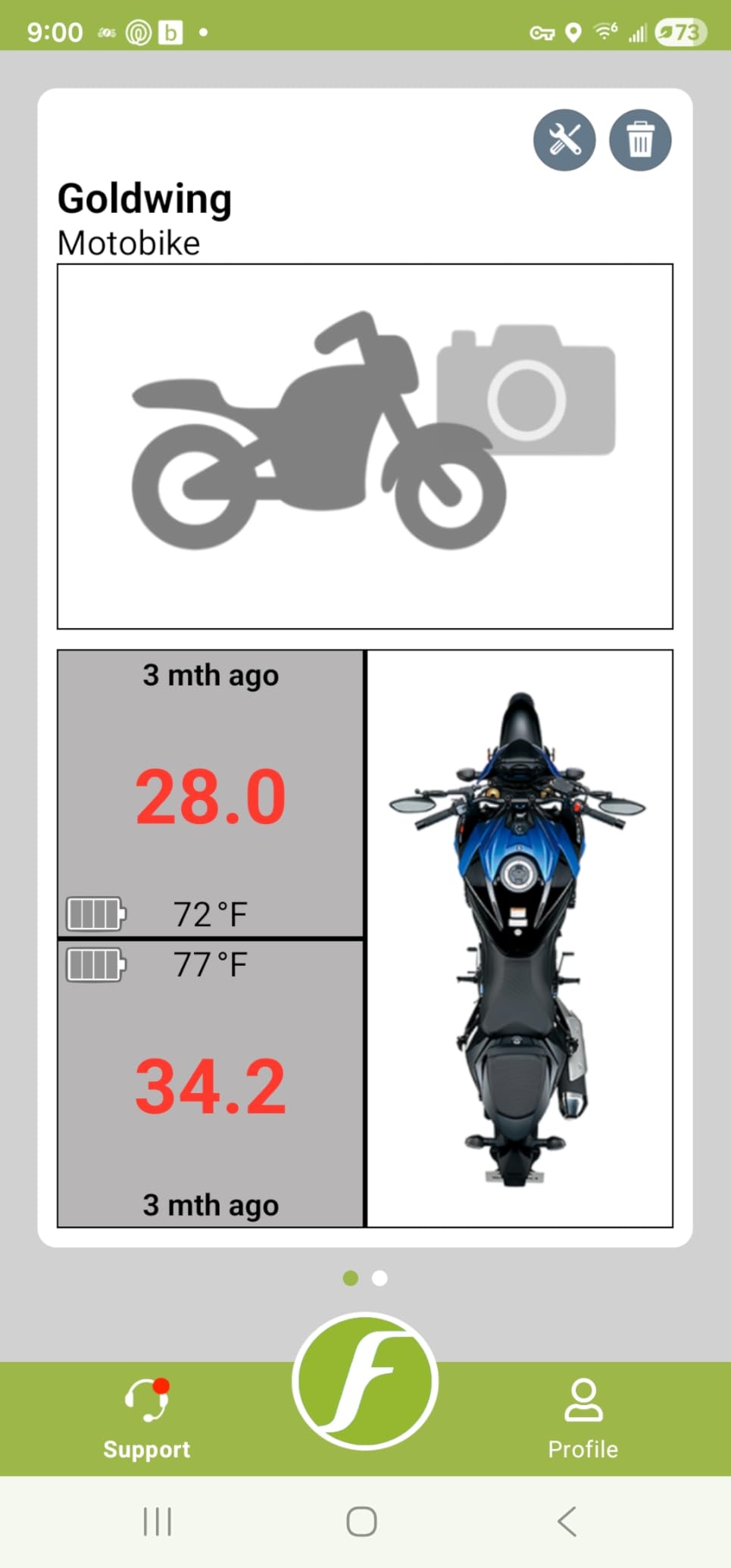FOBO Bike LITE Wireless Tire Pressure Monitoring System (TPMS) customer photo 2