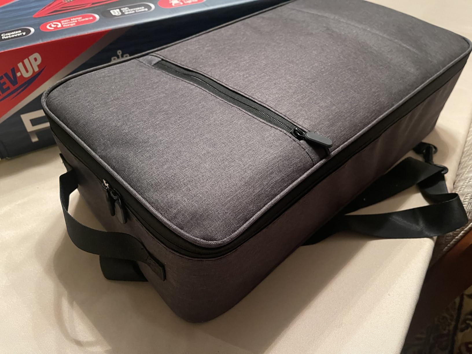 REV-UP RC Boat with Travel Bag - 21 MPH Fast RC Boats for Adults, Hobby-Grade Remote Control Boat for Pool - Self Righting Remote Control Boats for Lakes, 2.4GHz Large Racing Ship with LED Lights customer photo 2