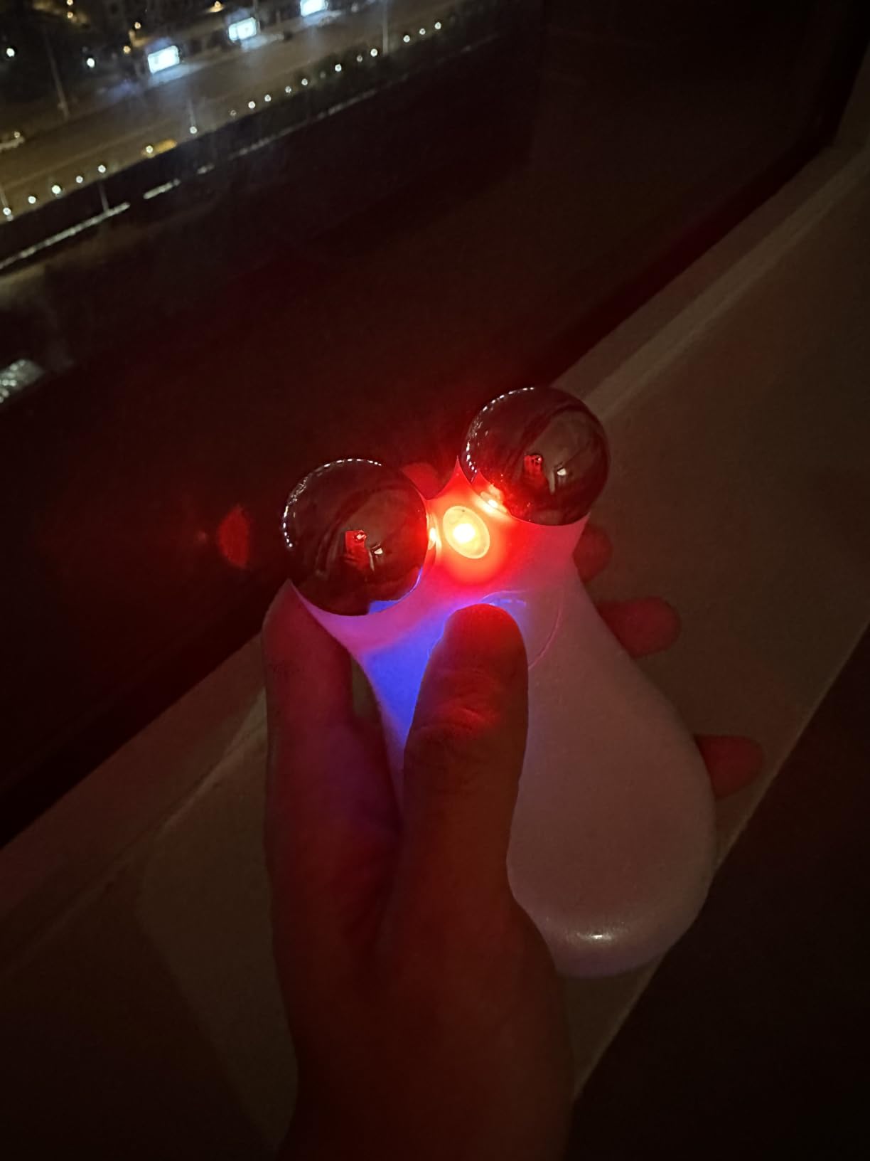 2-in-1 Red Light Microcurrent Facial Device | Enhances Lifting & Firming Capabilities | Reduces Wrinkles and Puffiness | Smart Photon Micro-Current Device, Model:EP-300 customer photo 2