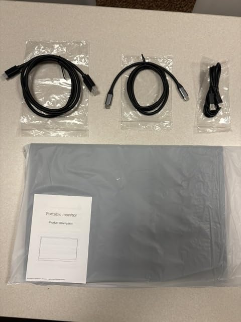 Portable Gaming Monitor 16 Inch 144Hz 1920x1200 FHD+ USB-C Portable Monitor, HDR IPS Second Screen for Laptop MacBook Pro PC PS5 Xbox Switch customer photo 1