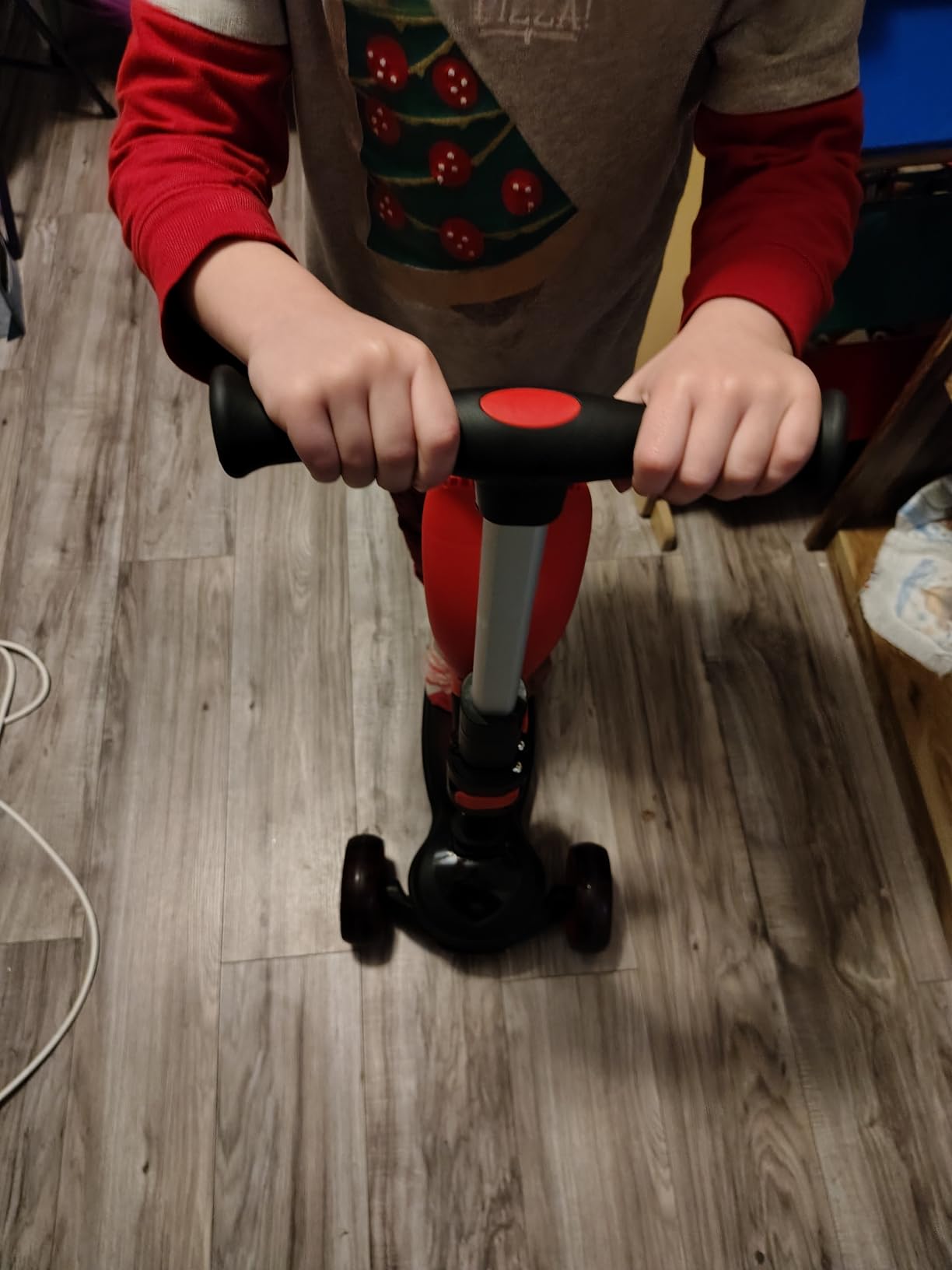 YING LU 5000W Dual Motor Off-Road Electric Scooter for Adults, 50MPH All-Terrain Electric Scooter, Foldable Design with Adjustable Handlebars, 60V 25AH Long-Range customer photo 2