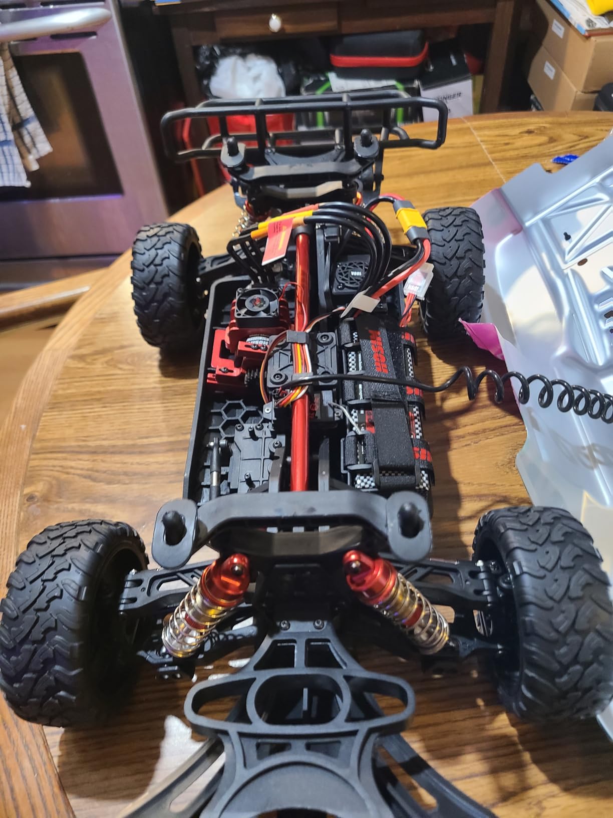 Hosim 1/10 RC Truck 4WD Brushless Buggy Cars, MAZEK RTR 62+ MPH Hobby Grade High Speed Remote Control Car customer photo 1