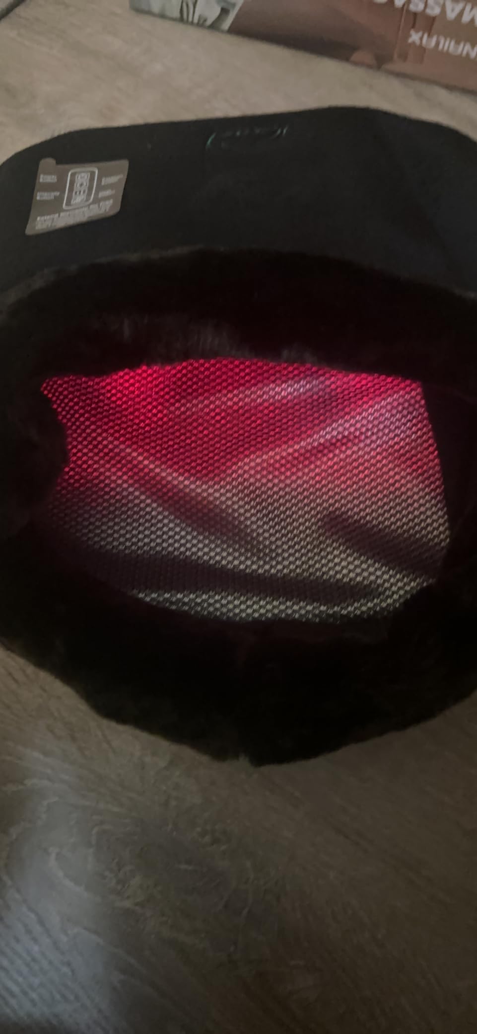 Vibration Foot Rest with Heat & Swing Function, Adjustable Ergonomic Footrest for Under Desk, 3 Graphene Heat Levels, 3 Massage Modes, Timer, Office & Home Relaxation Foot Stool customer photo 2