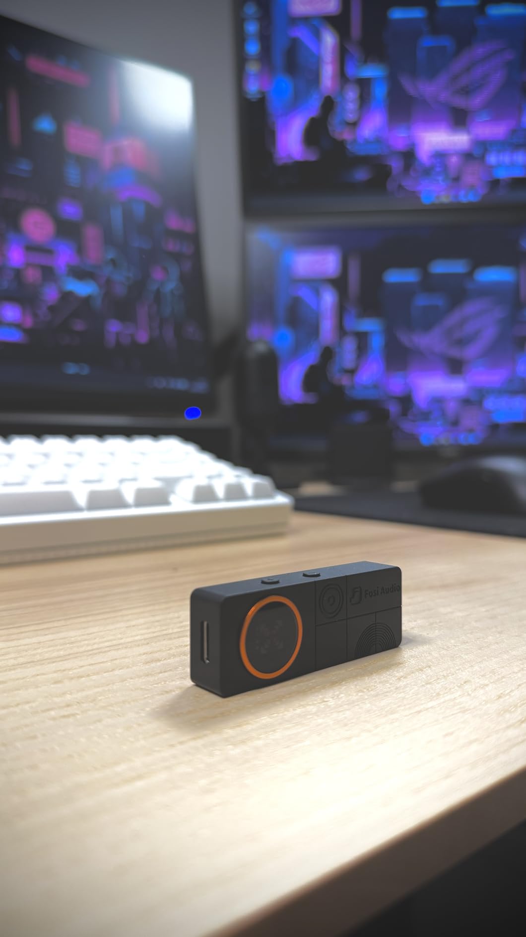 Fosi Audio DS3 USB-C DAC Amp Dongle, Portable Headphone Amplifier with Gaming 7.1 Spatial Audio, ES9039Q2M XMOS Powered, DSD512, 3.5mm Single 4.4mm Balanced, HiFi Amps for PC/Phone/ PS5/ Switch customer photo 1