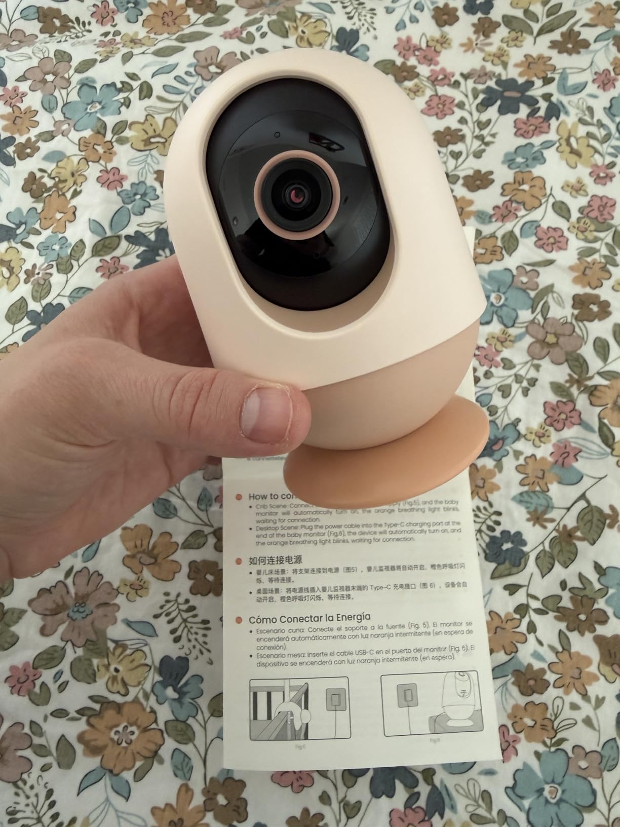 Monai Smart WiFi Baby Monitor - 3K HD Baby Camera with 7 AI Features, Pan-Tilt, 6X Zoom & Eye-Safe 950nm Night Vision, Instant Alerts for Cry/Sound/Sleep/Face, Local Storage, No Monthly Fee customer photo 2
