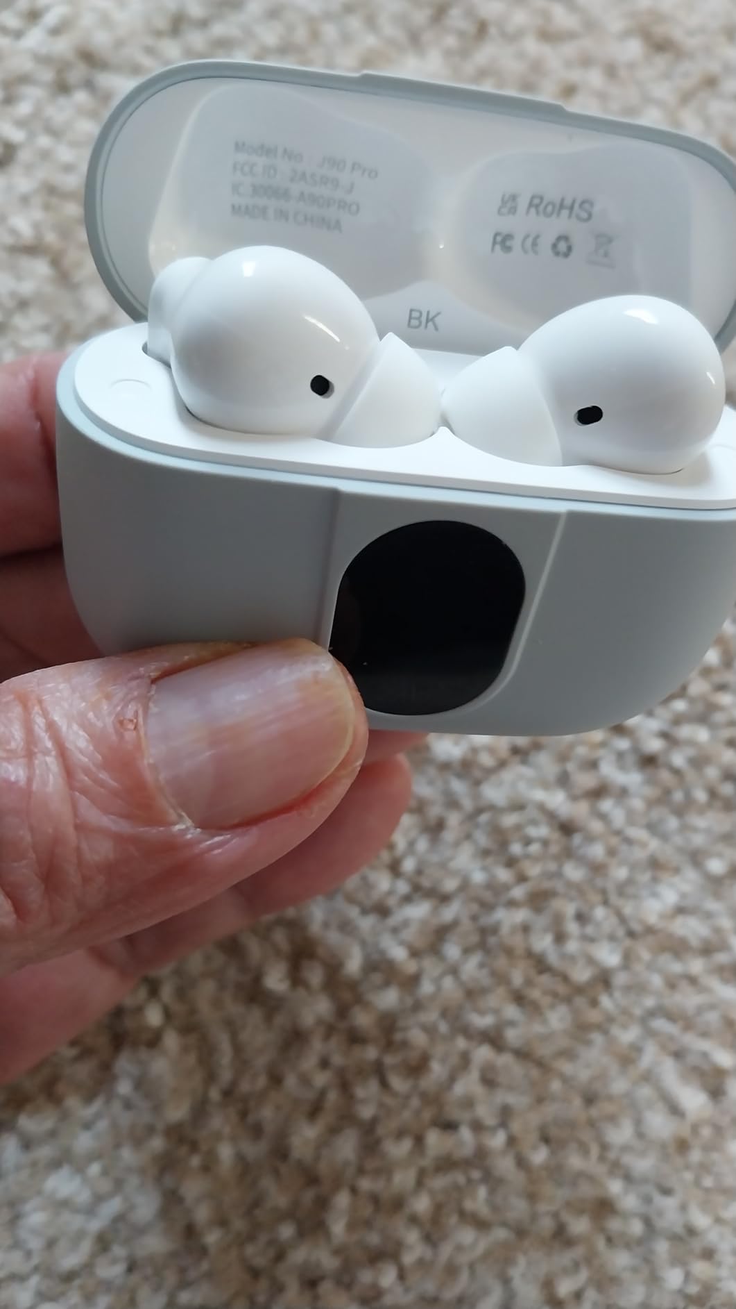 Ai Translation Earbuds Real Time, Simultaneous Interpretation Translator Earbuds with 6 Translation Modes/164 Languages, No Subscription Translatior Headphones, 40H Playtime customer photo 2