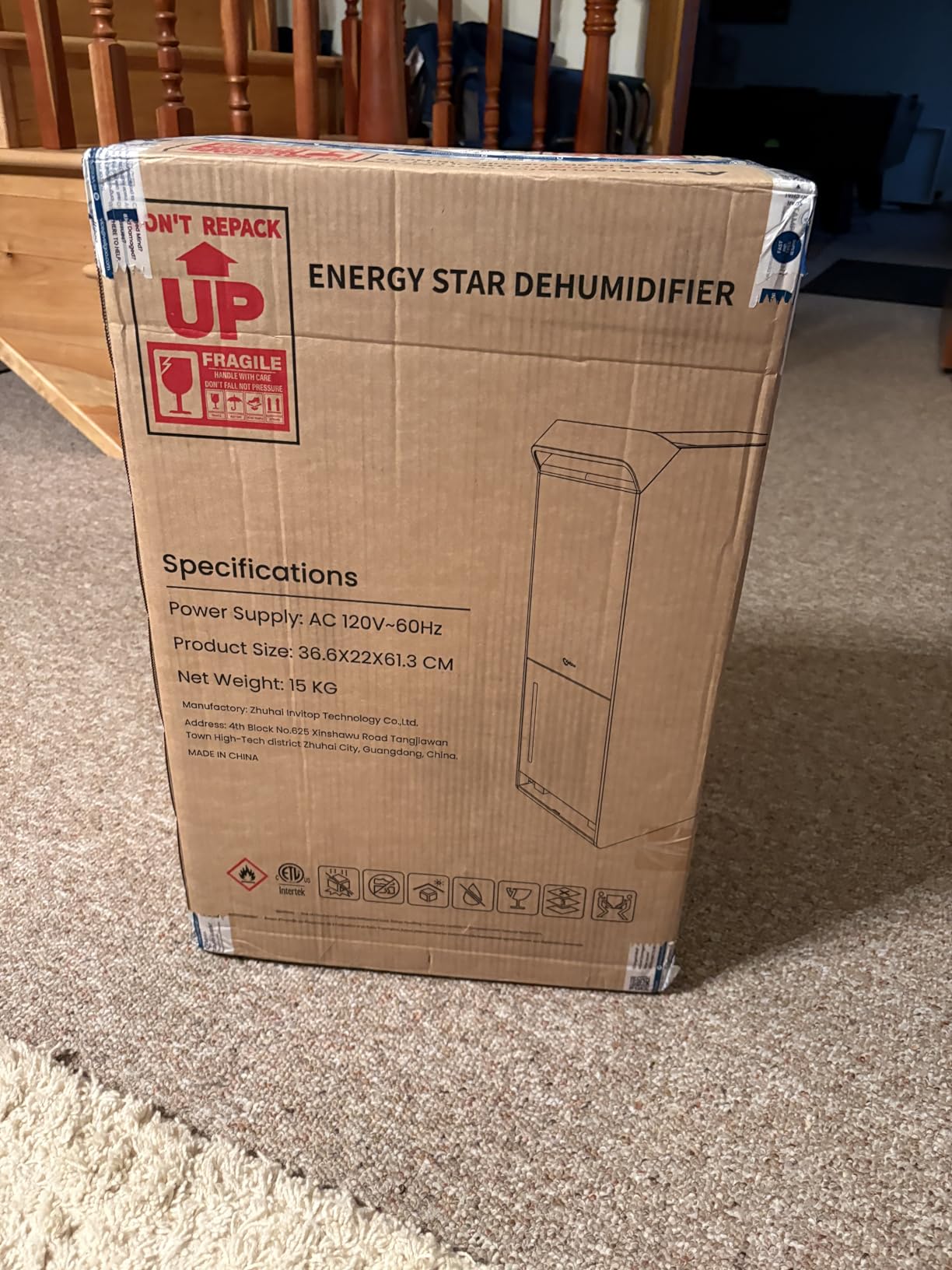 4,500 Sq.Ft Energy Star Most Efficient 2025 Dehumidifier,Vellgoo Max 80 Pint/D Dehumidifier for Basement with Drain Hose, Smart Humidity Control, for Home, Bathroom, Garage customer photo 2