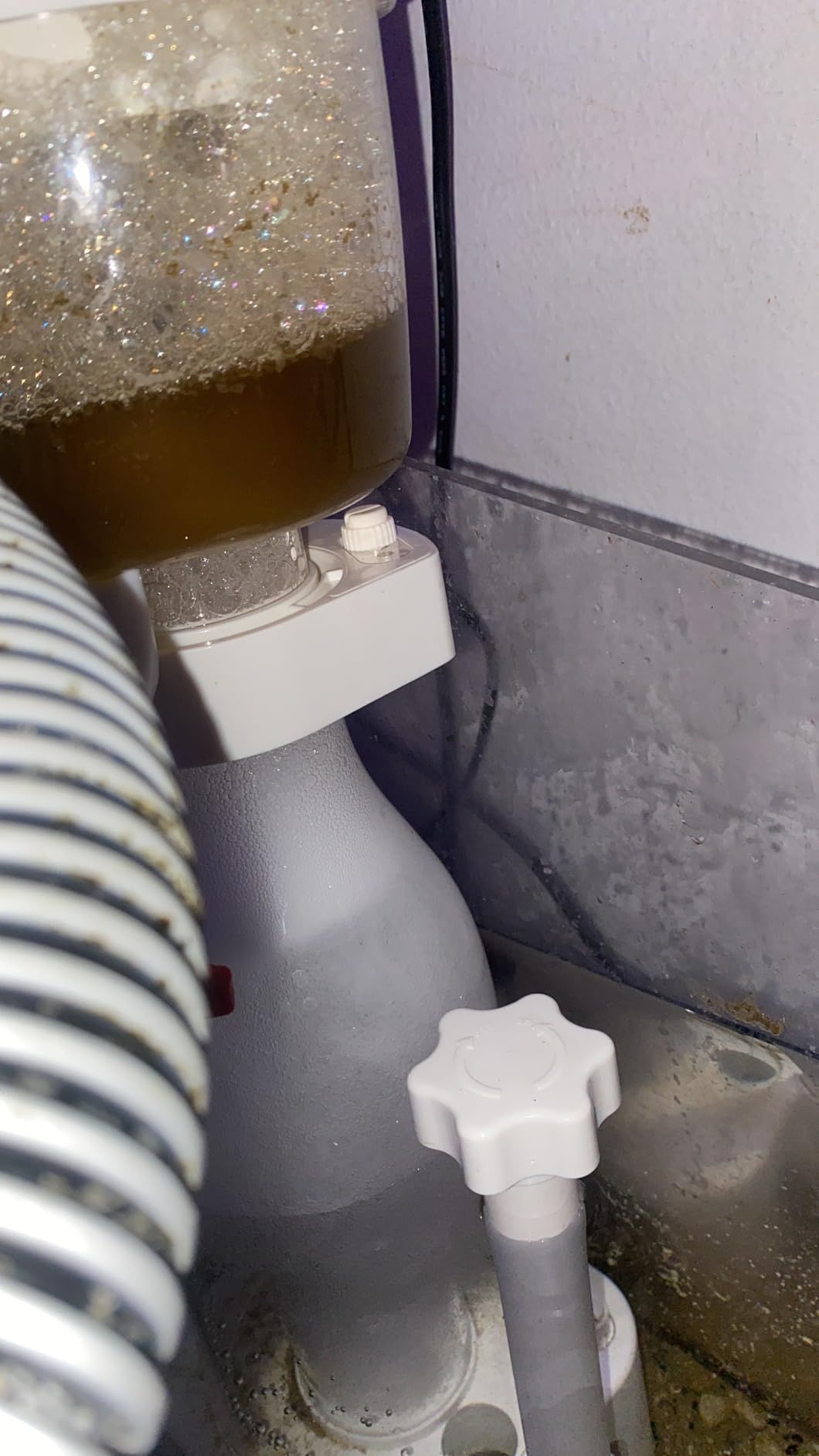 IOAOI in Sump Protein Skimmer for 60-90 Gallons Saltwater Aquariums, DC Needle-Wheel Pump with Controller, Adjustable Air/Water Flow customer photo 1