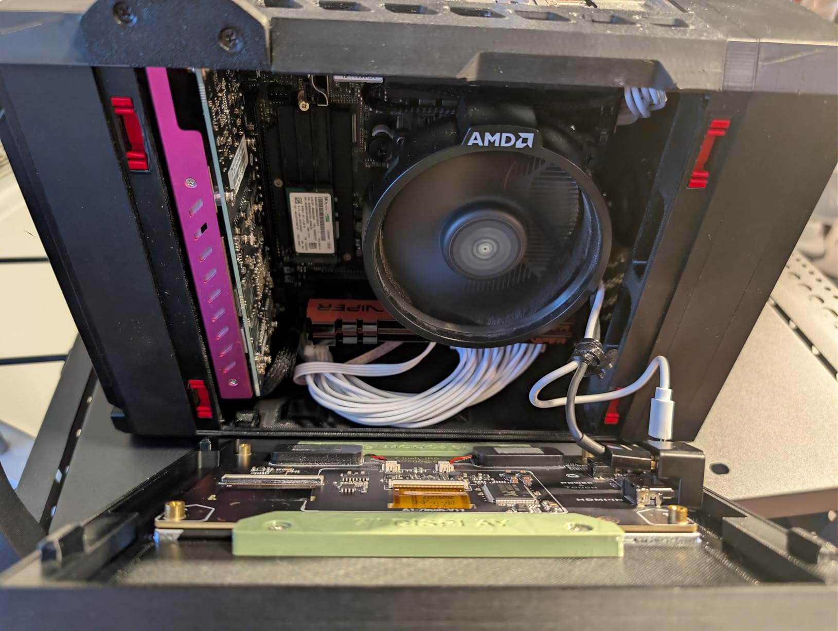 Yeston GeForce RTX 3050 6GB GDDR6 Low Profile Graphics Card for Gaming PC Mini Small Form Factor SSF Slim Low Profile Design(Equipped with a Half Height Shifter) customer photo 2