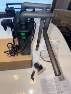 Hang on Back Aquarium Filter, Ultra-Quiet Small Canister Filter, Multi-Layered Filtration, Bottom Anti-Dry Burn Motor, Extra-Large Filter (92GPH for 5-20 Gallon) customer photo 1