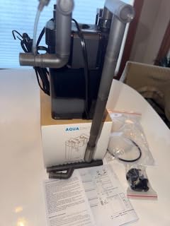 Hang on Back Aquarium Filter, Ultra-Quiet Small Canister Filter, Multi-Layered Filtration, Bottom Anti-Dry Burn Motor, Extra-Large Filter (92GPH for 5-20 Gallon) customer photo 2