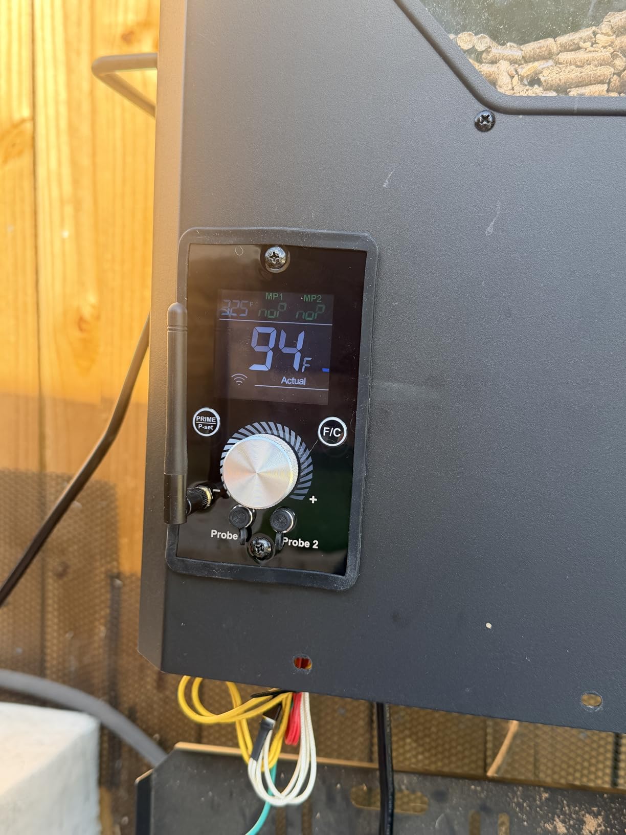 Universal WiFi PID Smart Grill Temperature Controller Upgrade Kit for Pit Boss, Traeger, Z Grills & Other Pellet Smokers - App Smart Control Board Replacement with 2 Meat Probes customer photo 1