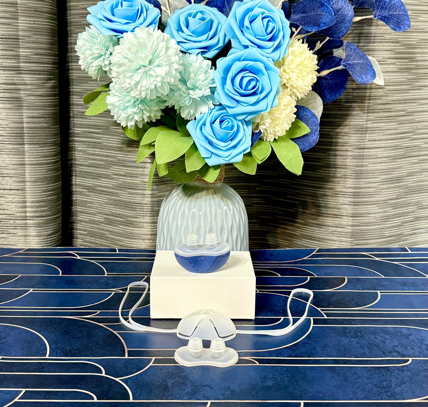 Mini Anti Snoring Devices for Snoring, Effective Anti Snoring Device, Peaceful Sleep Snore Solution - Suitable for All Nose Shapes and Both Men and Women (2 Replaceable Silicone Tips) customer photo 2