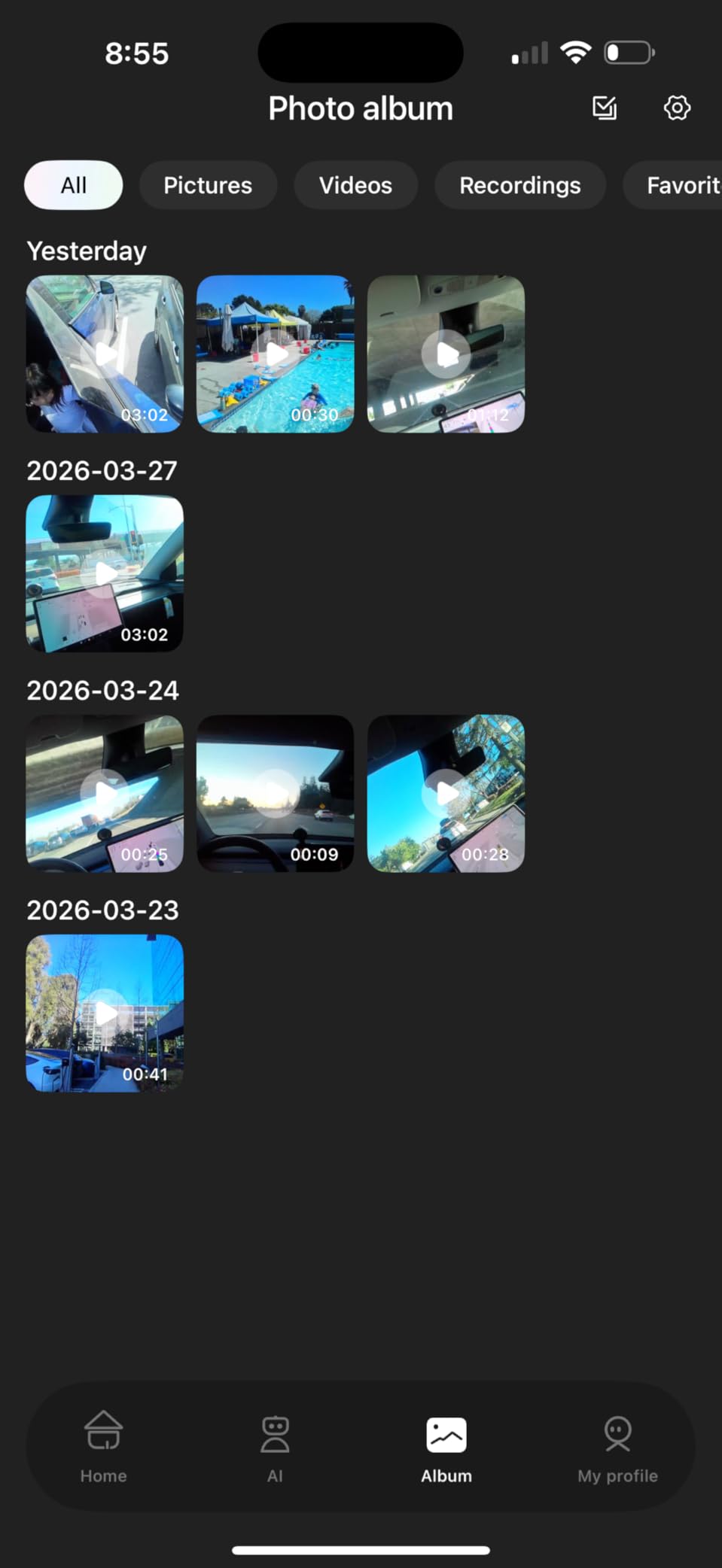 AI Smart Glasses with Camera, 8MP HD Bluetooth Camera Glasses, 1080P Video Recording Sunglasses for Women Men, Real Time Translation, Voice Assistant, Open-Ear Audio for Travel, Work Vlog (3 lenses) customer photo 2