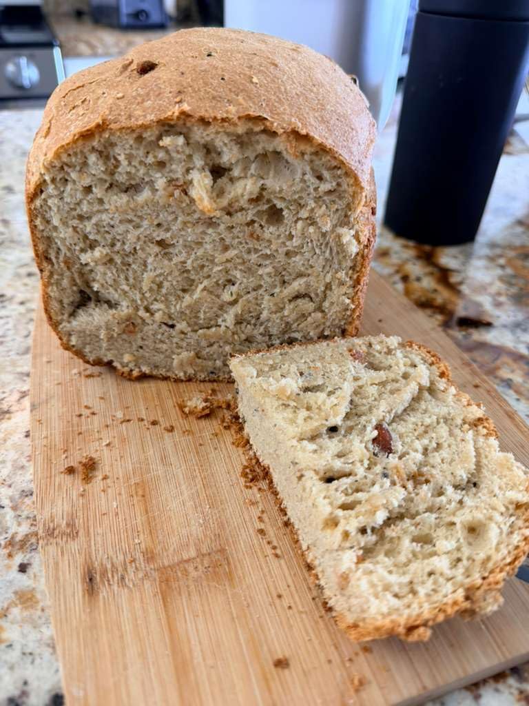 Bread Maker, 2LB Stainless Steel Bread Machine, 17-in-1 Automatic Settings, Non-Stick Pan, Beginner-Friendly Controls, Easy to Clean, Low Noise, High Success Rate for Homemade Bread customer photo 1