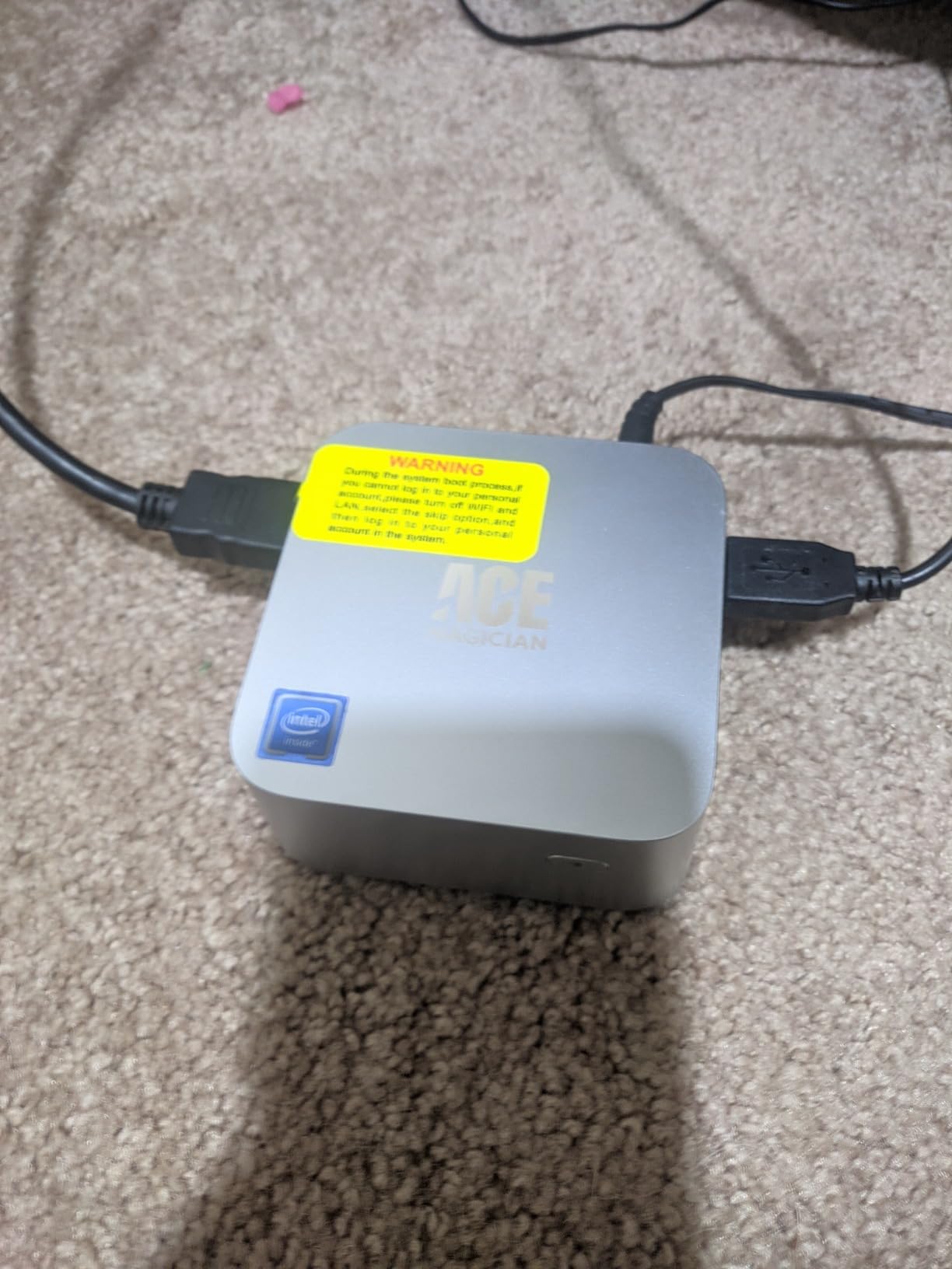 ACEMAGIC Retro X5 Mini Gaming PC, AMD Ryzen AI 9 HX 370, 32GB DDR5 1TB NVMe SSD Mini Computers with AMD Radeon 890M GPU, AI NPU/PCIe4.0/USB4 Type-C/BT5.4/WiFi7/4K Quad Display for Office Home 65W customer photo 2