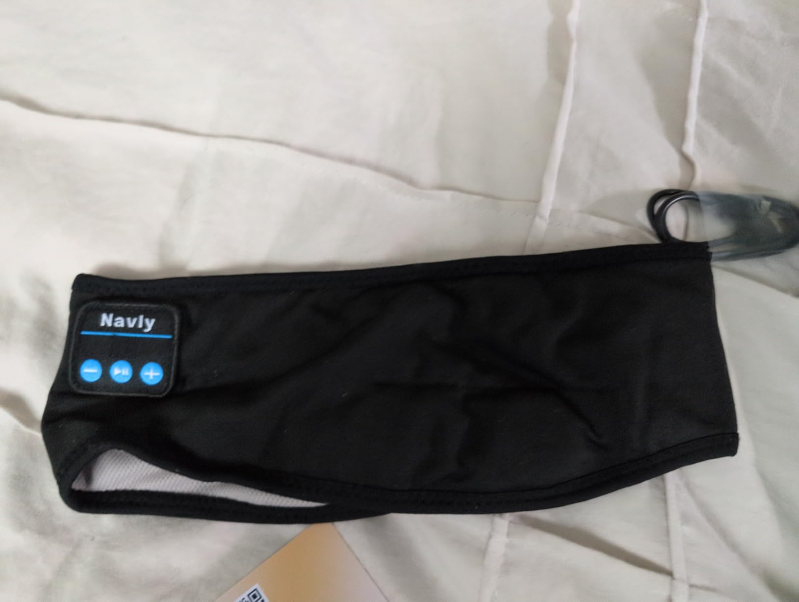 Navly Sleep Headphones for Side Sleepers, Washable Bluetooth Headband with Ultra-Thin Speakers for Reduced Pressure, Yoga, Travel (Black Ink) customer photo 2