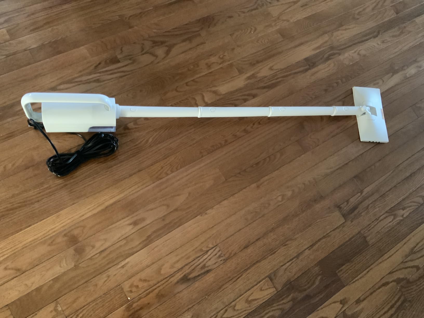 Steam Cleaner, 6 in1 Rotated Steam Mop Cleaner with 2 Modes, 2 Microfiber Pads, 400ML Removable Tank, 23FT Power Cable, Detachable Steam Mops for Floor, Laminate Floor, Tiles Cleaning (Azure) customer photo 1